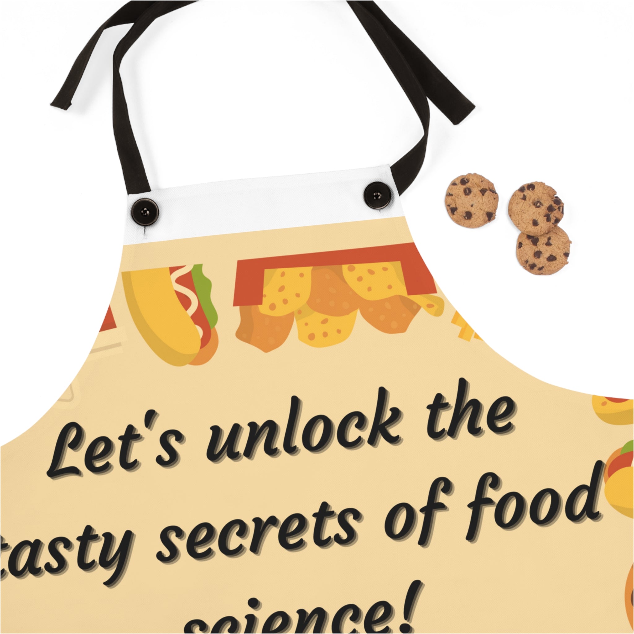 Scientific themed Apron (AOP)