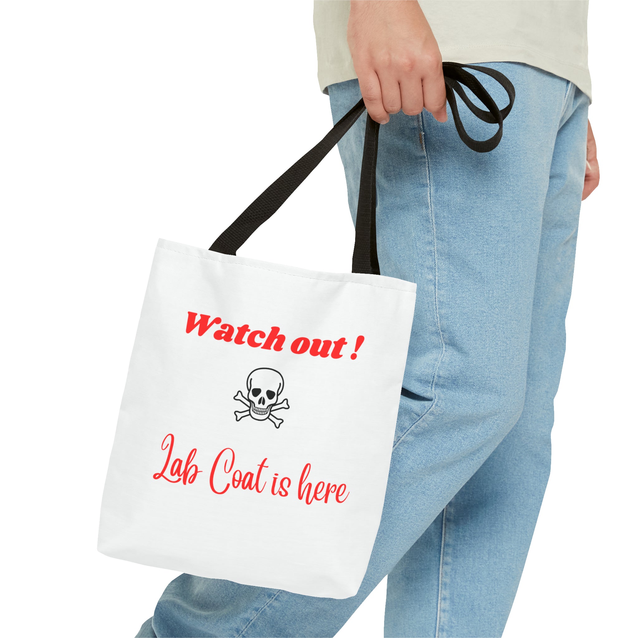 Lab Coat Tote Bag (AOP)