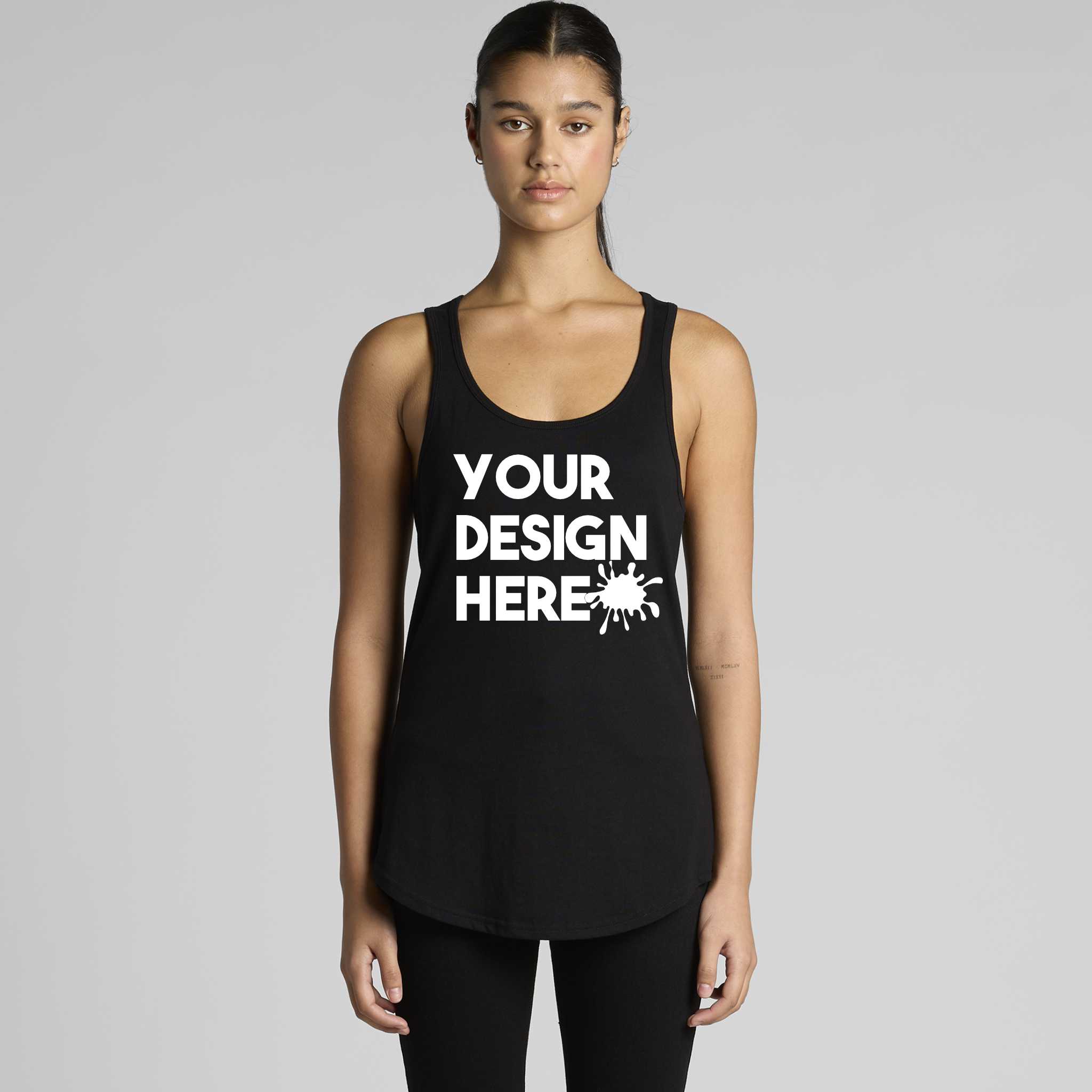 WOMENS RACERBACK TANK TOP