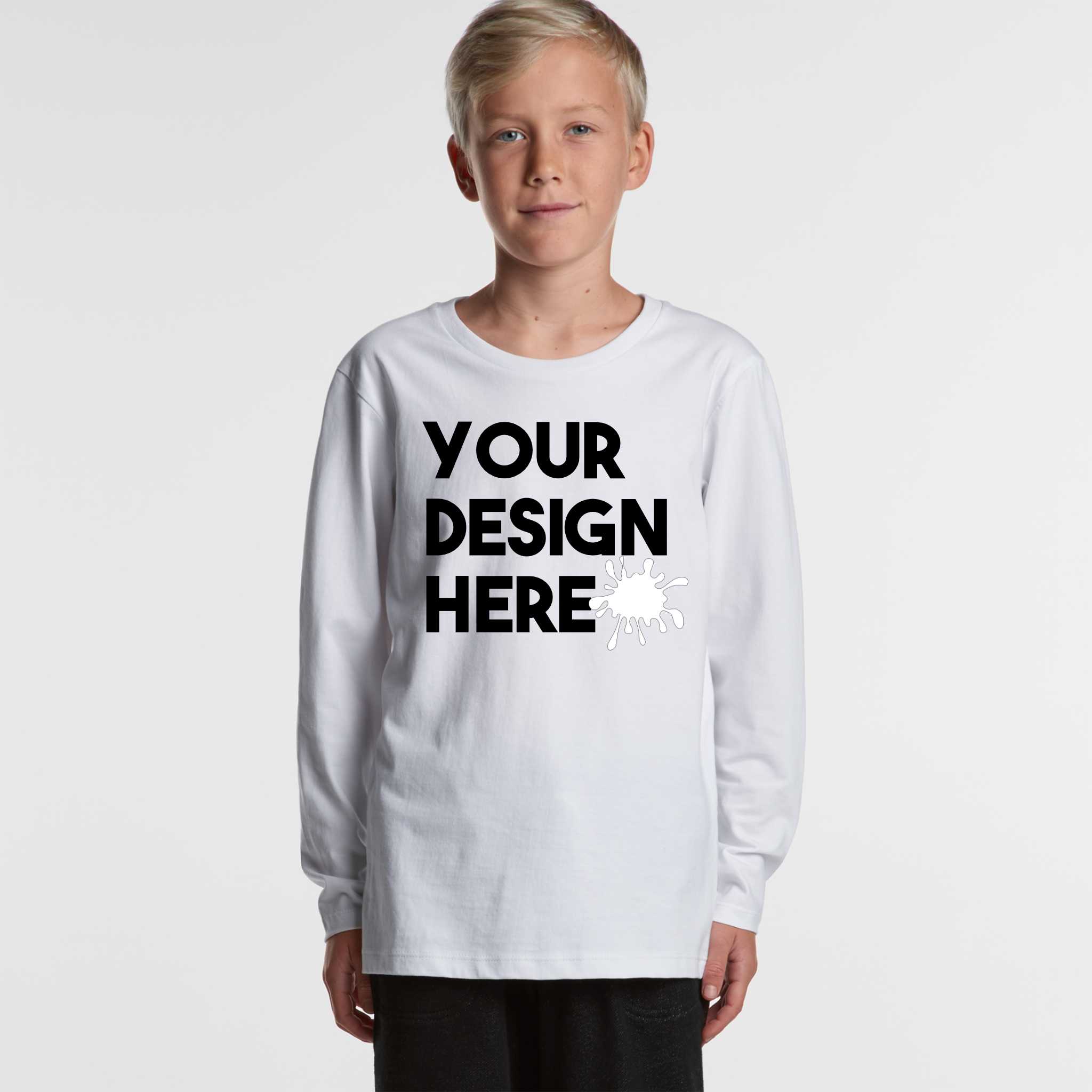 YOUTH LONG SLEEVE T SHIRT