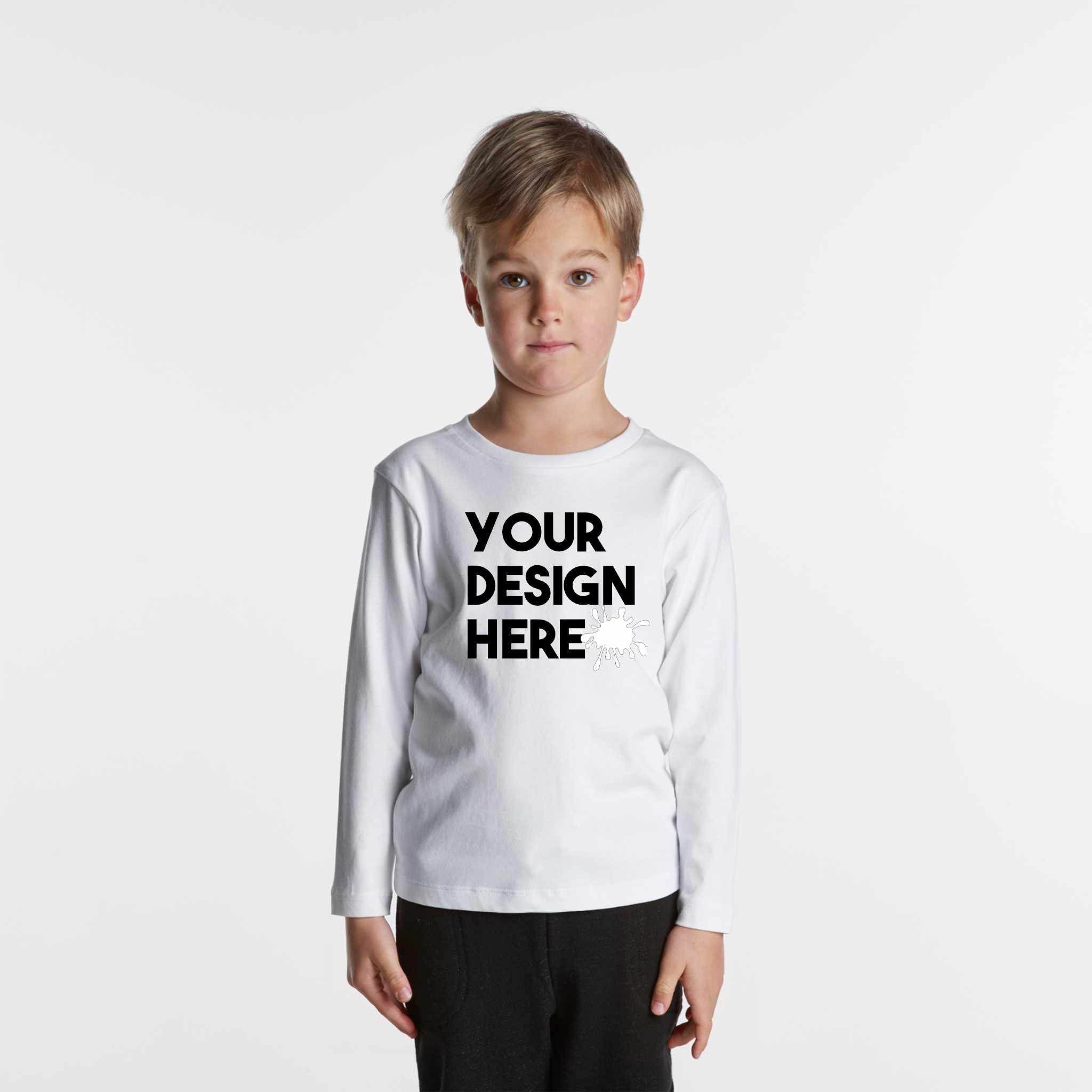 KIDS LONG SLEEVE T SHIRT