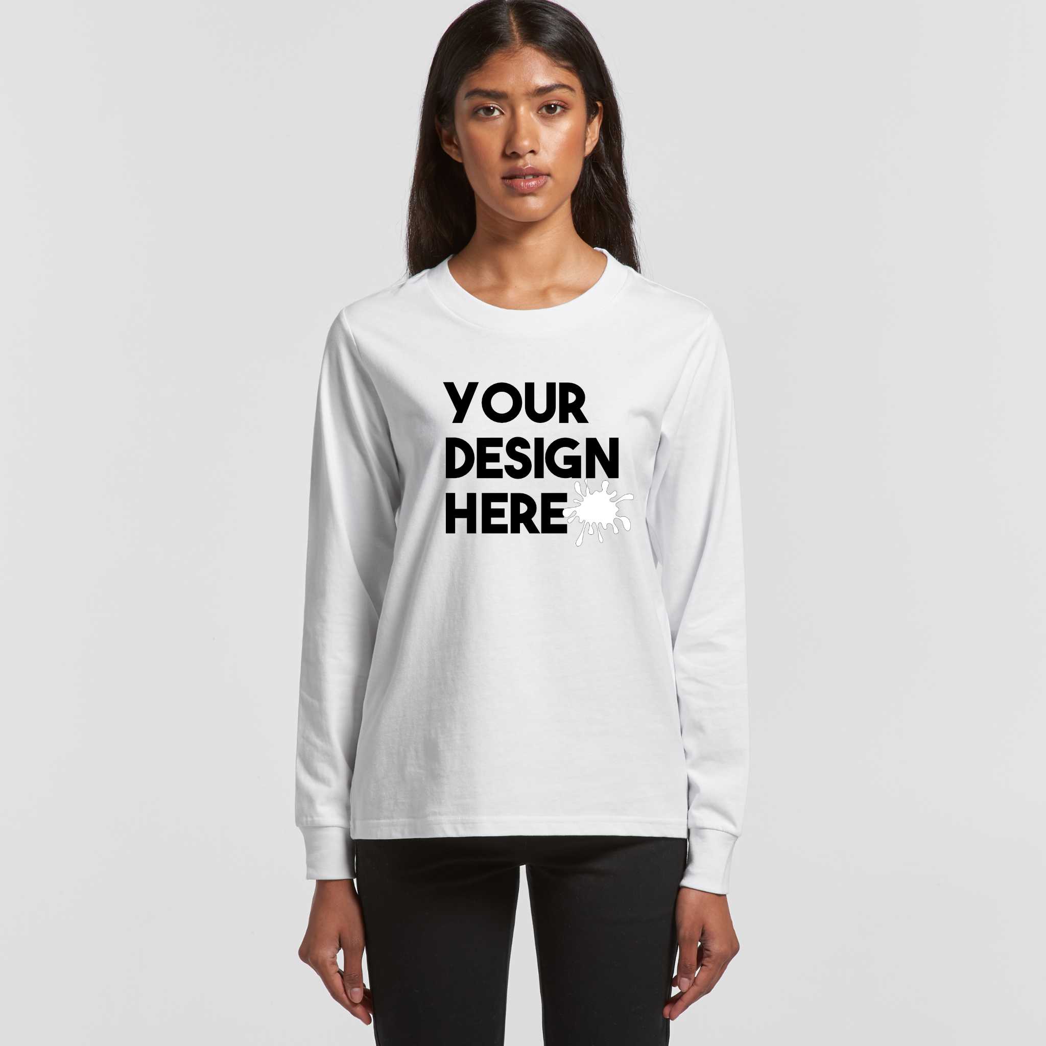 WOMENS LONG SLEEVE T SHIRT
