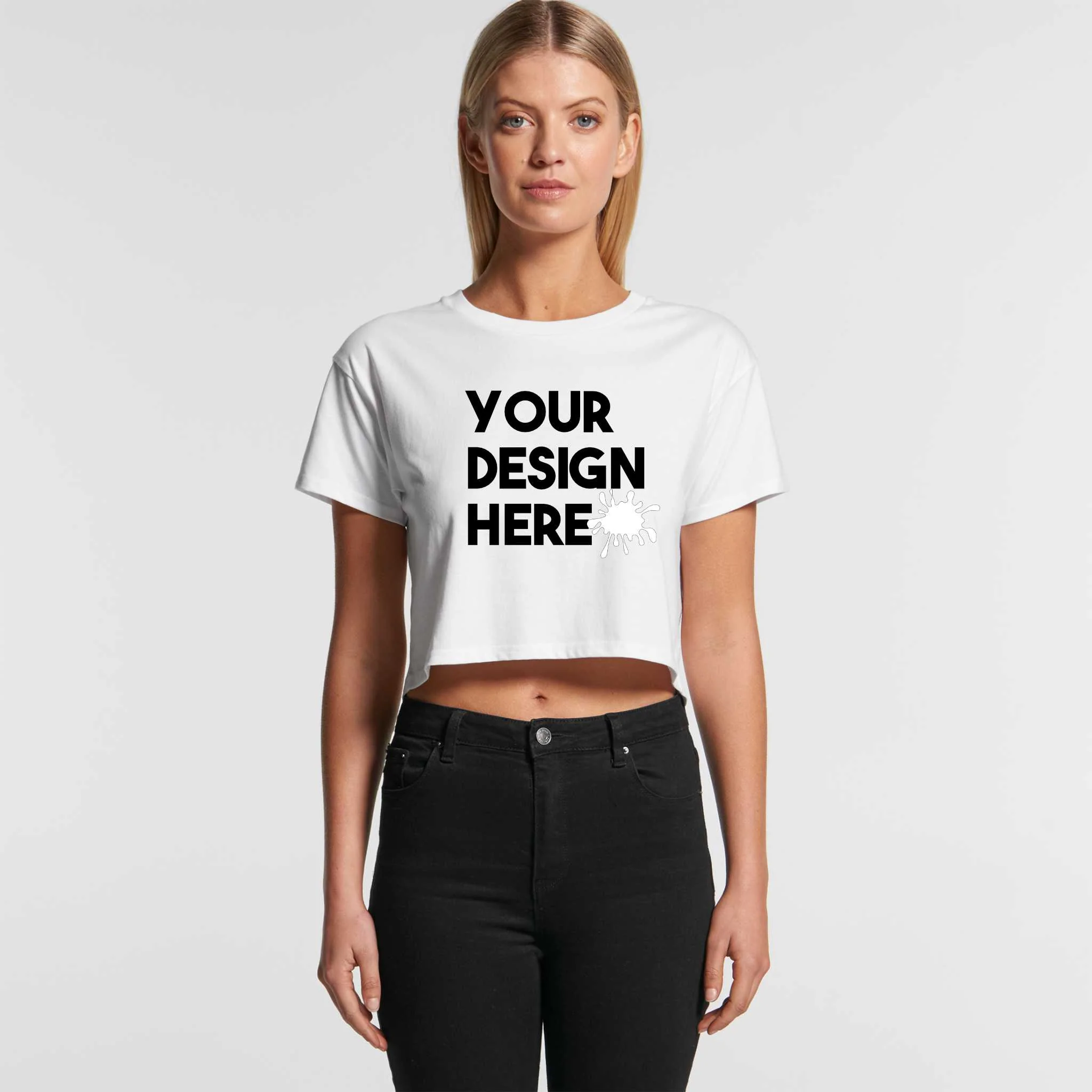 WOMENS CROPPED T SHIRT