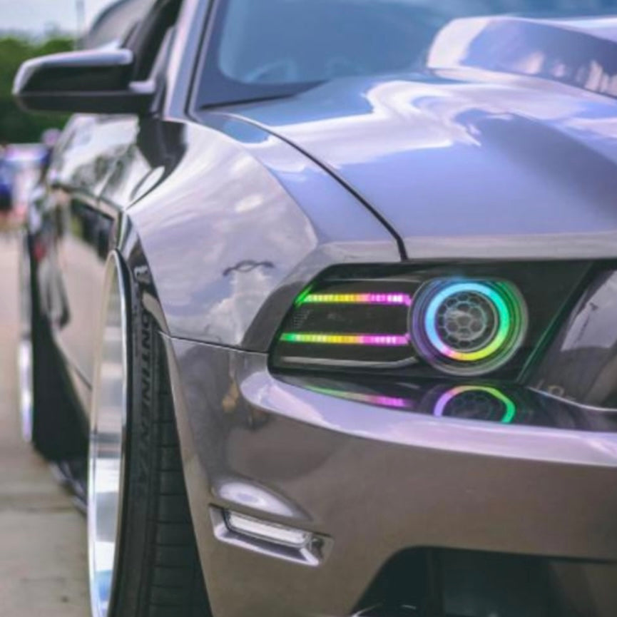 2010-2014 Mustang RGBW Headlights