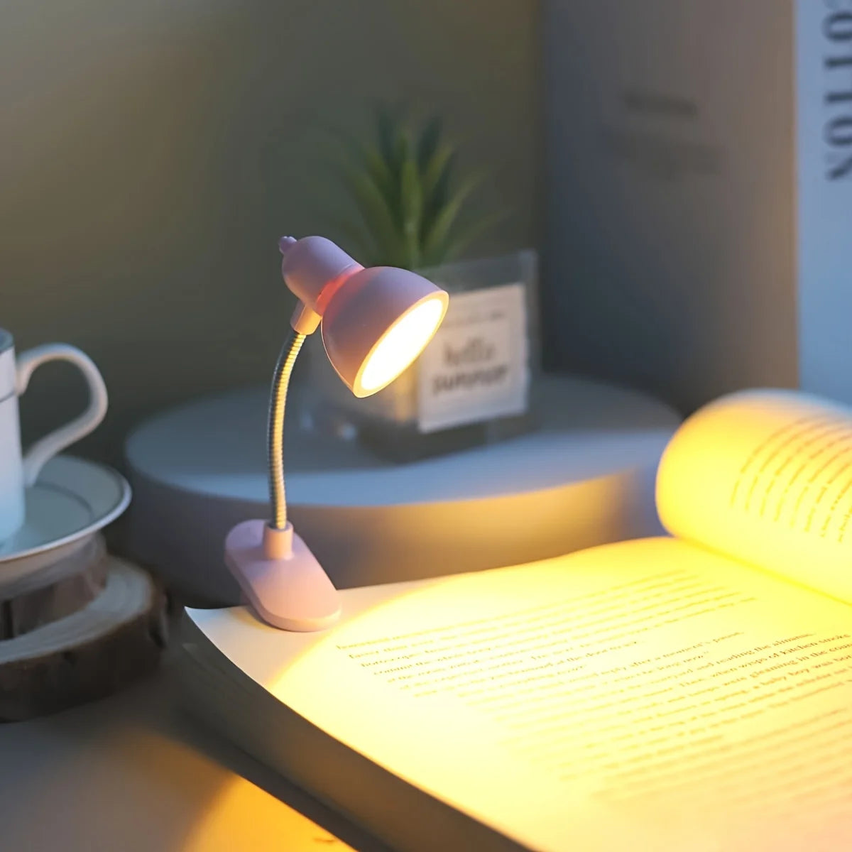 Portable Reading Lamp - Warm & Bright Light