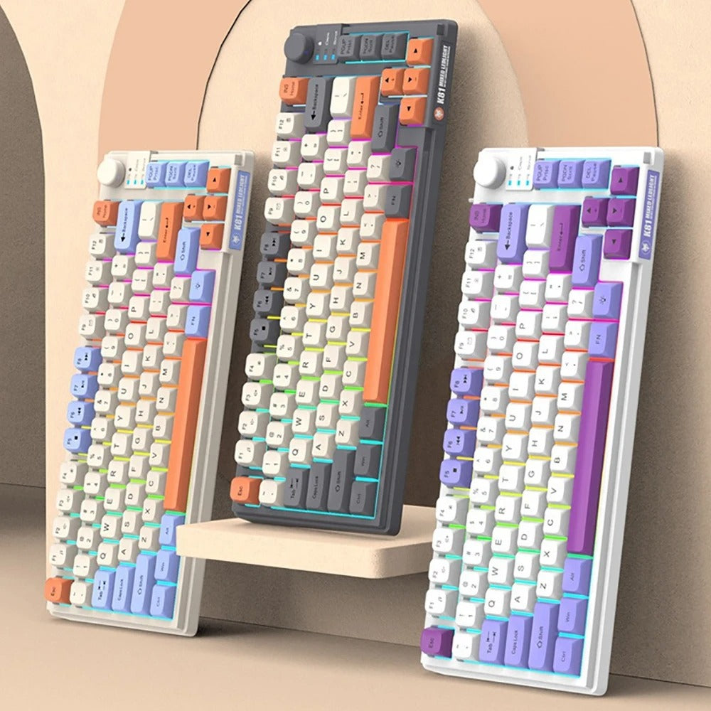 KG81 Gaming Mechanical Keyboard 81 Keys Wired Keyboard