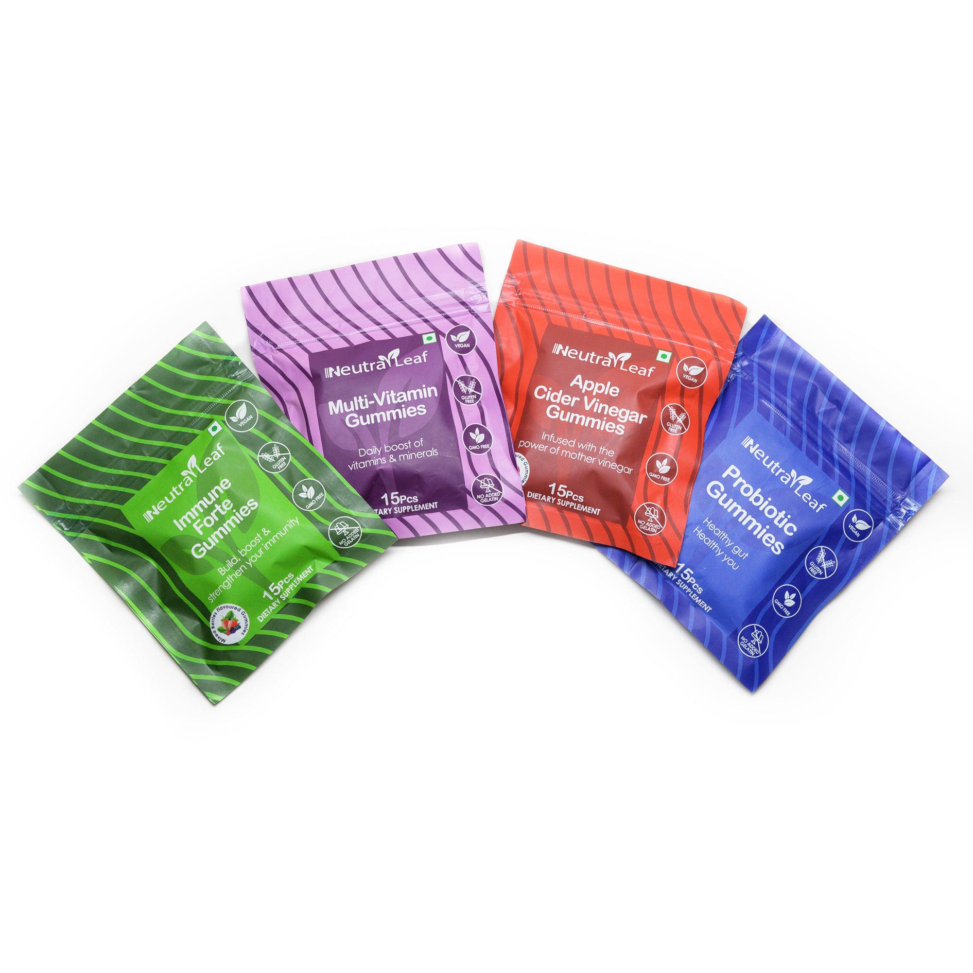 Gummies Pack of 4 (60 pc)