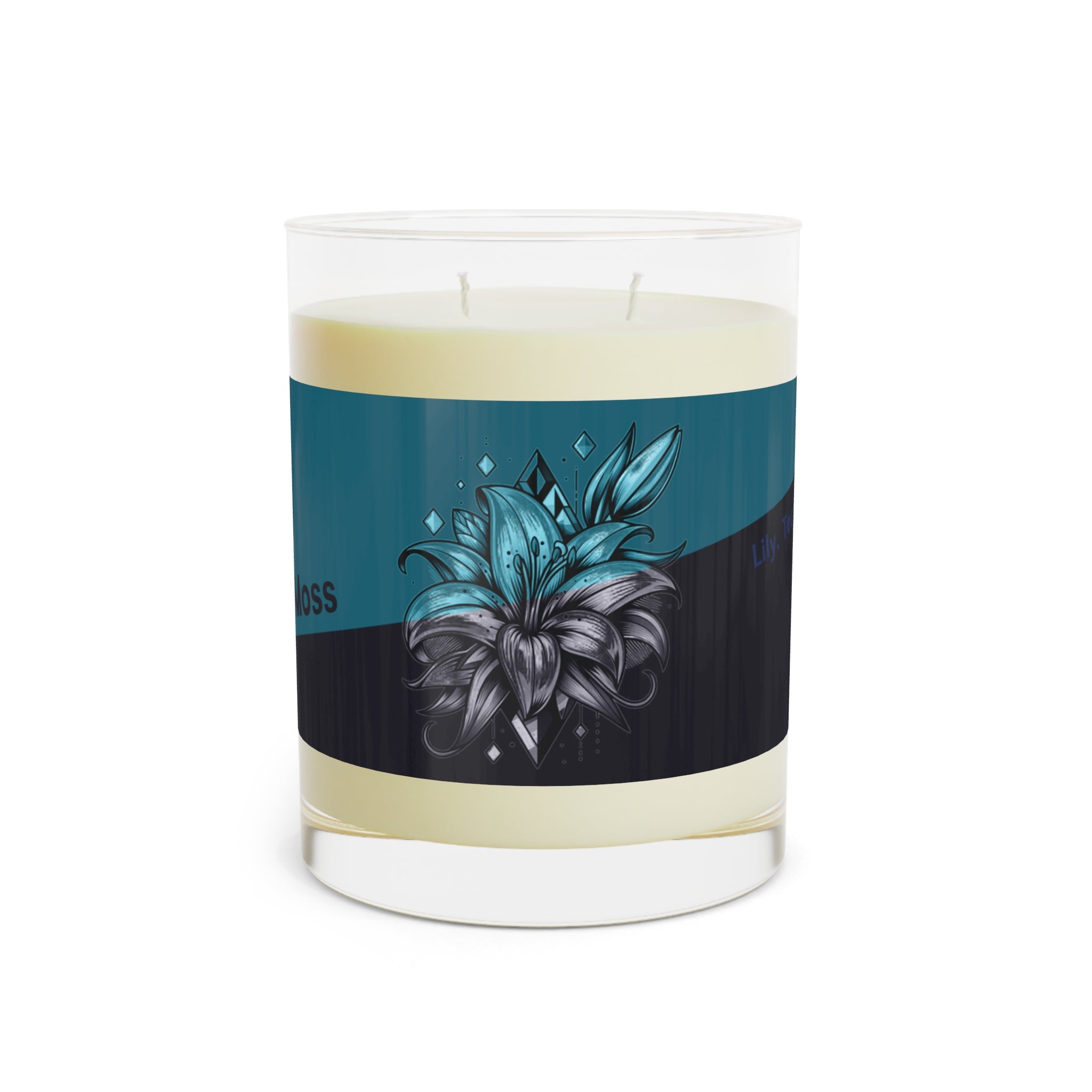 Lily in the Moss Scented Soy 11oz Artsy Candles Full Glass