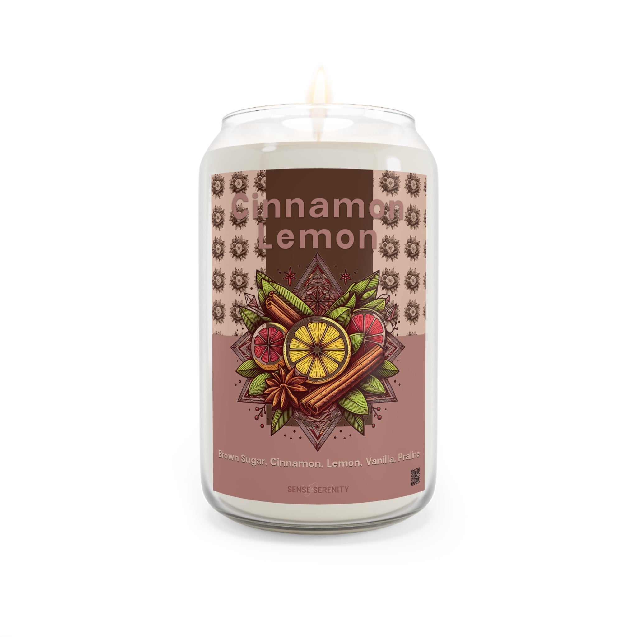 Cinnamon Lemon Scented Candle, 13.75oz