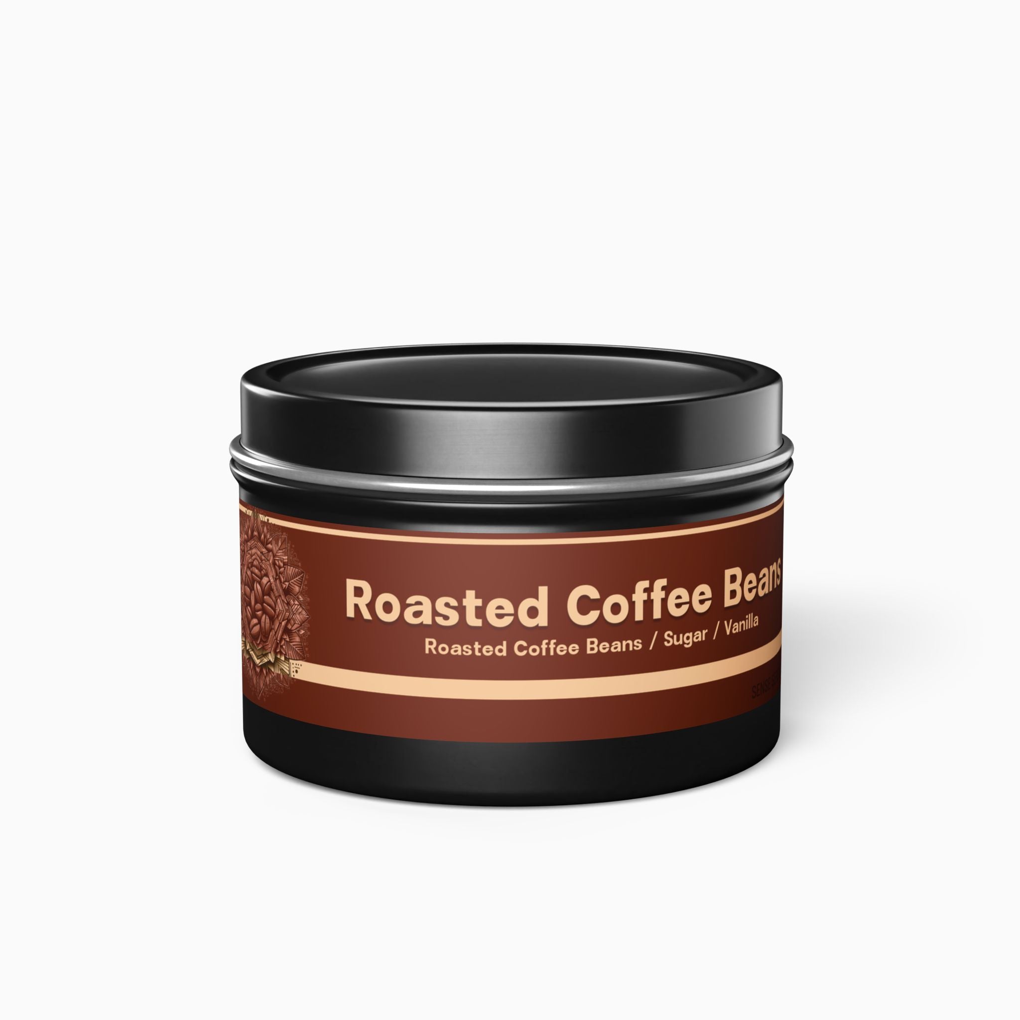 Roasted Coffee Beans Tin Candles