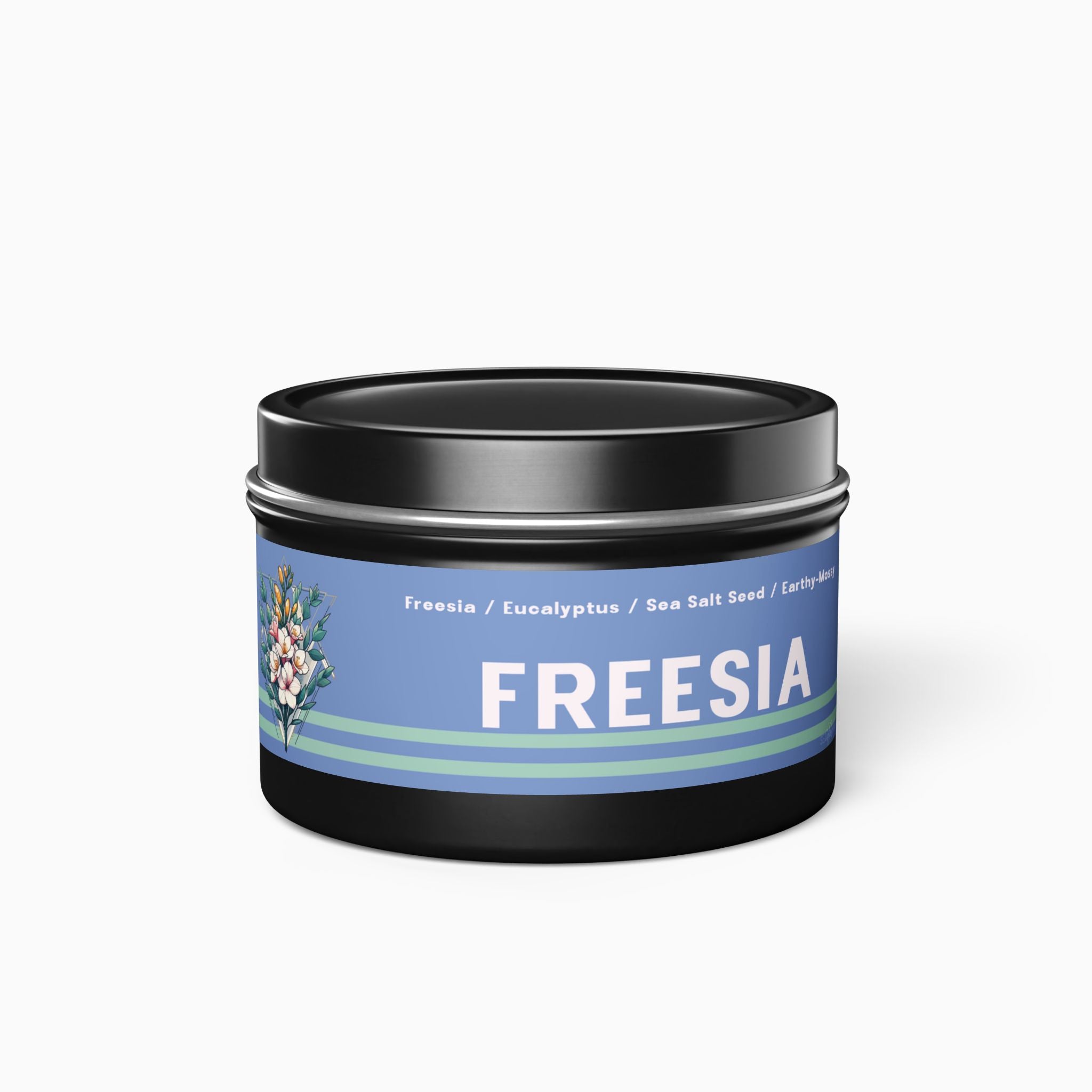 Freesia - Eucalyptus Tin Candles