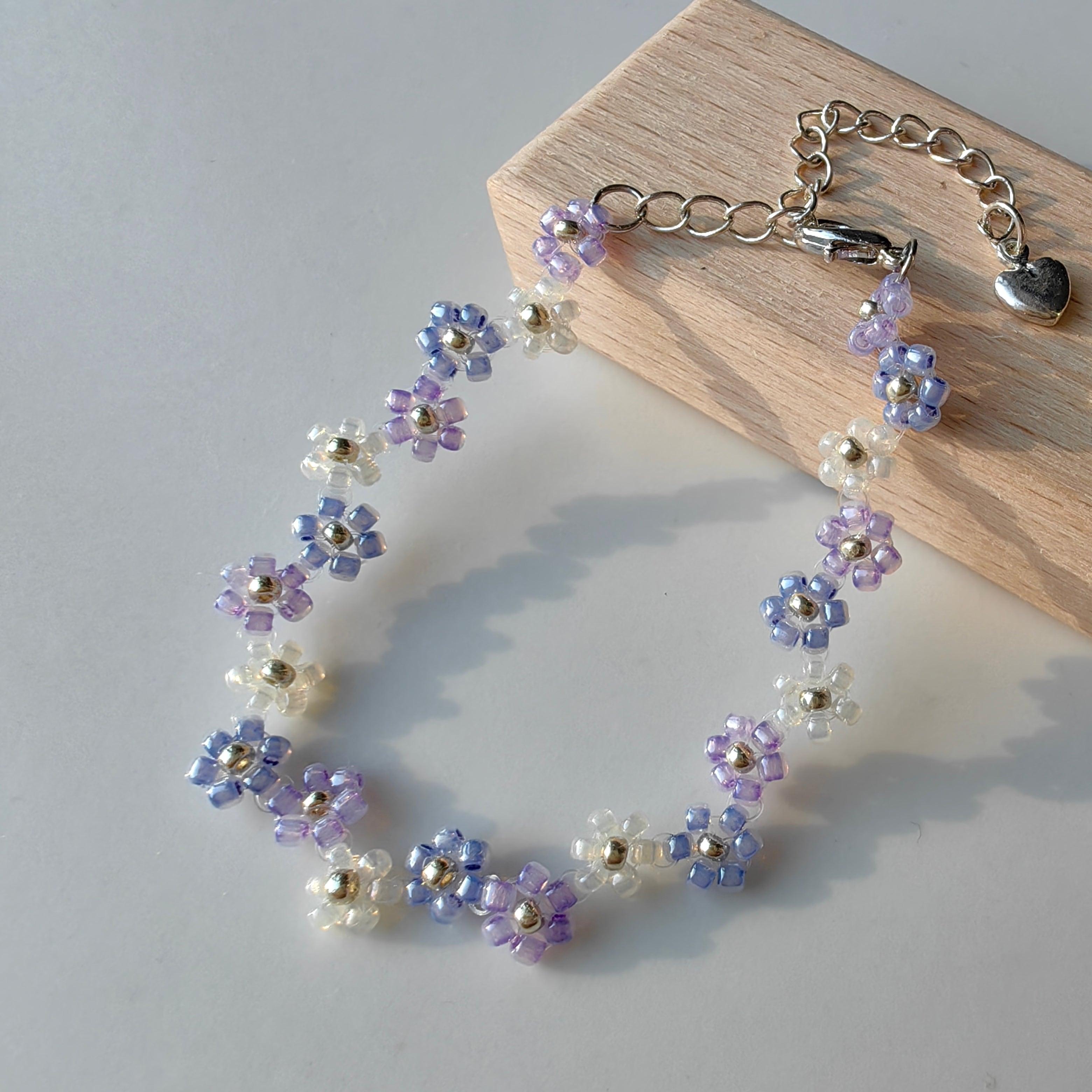 ZigZag Lavender Bracelet