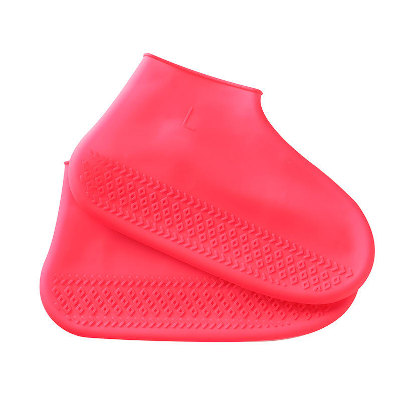 Custom outdoor Non-slip Shoes Cover Parts Waterproof Rubber Silicone Overshoes Rainproof Rubber Shoe Covers