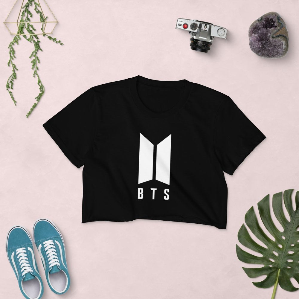 BTS Logo Crop Top