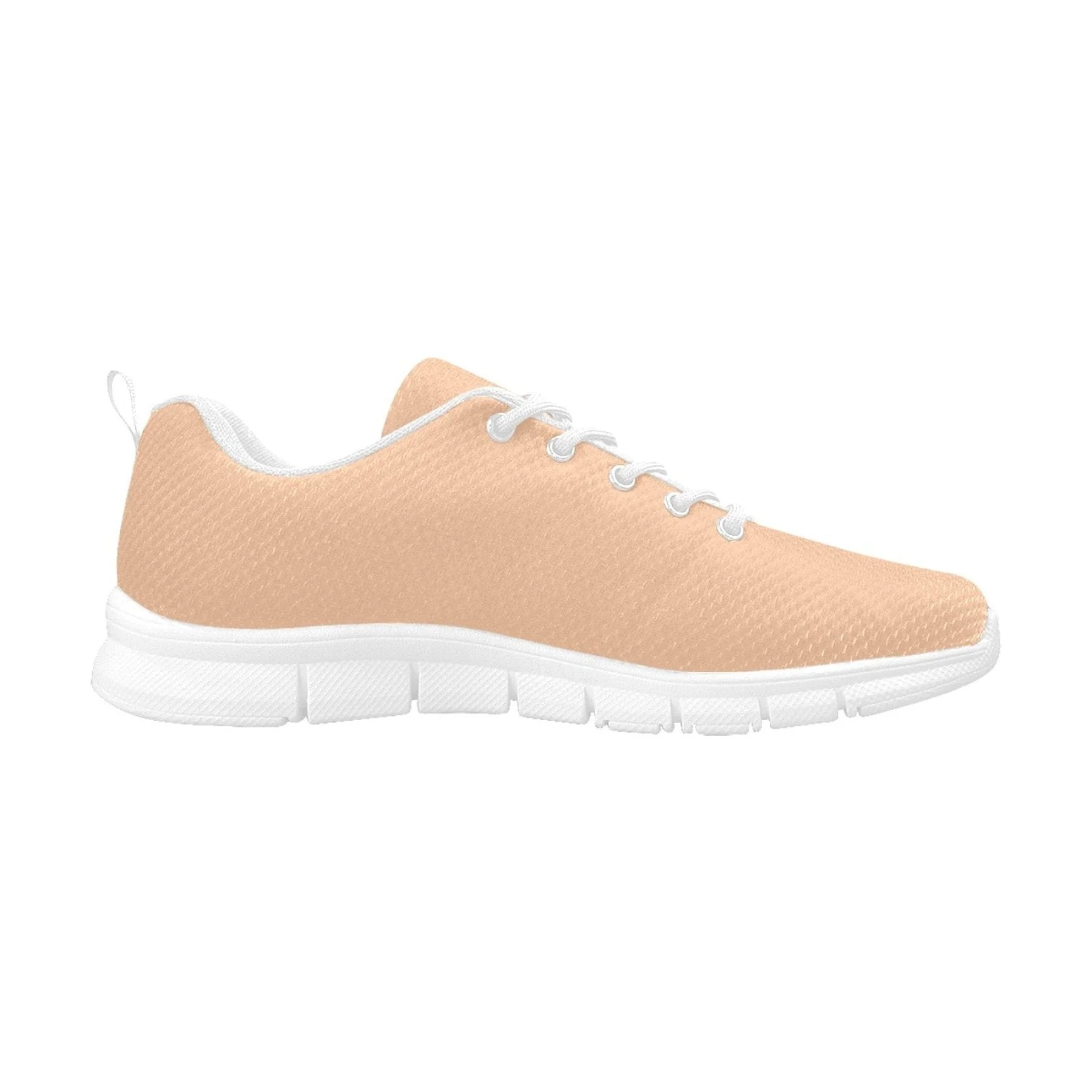 Womens Sneakers, Deep Peach Pink Running Shoes