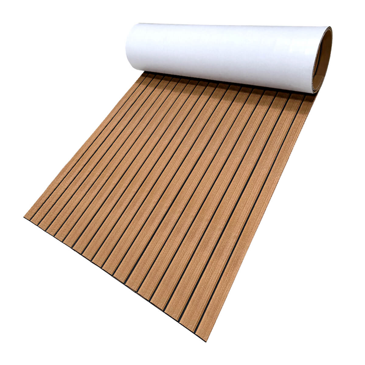 Teak Texture Boat Flooring: Comfortable and Safe Deck Mats