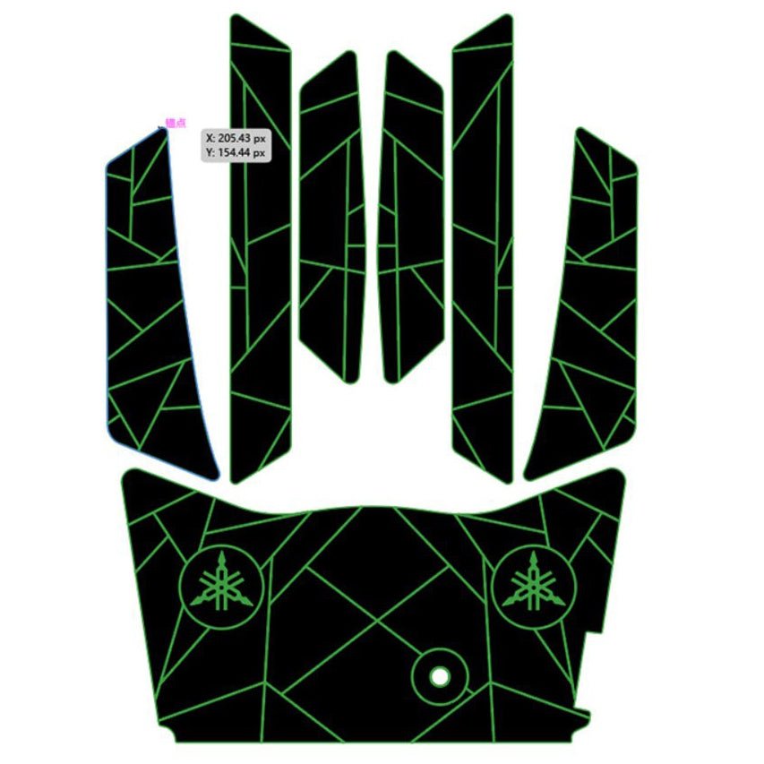 Yamaha VX-Custom Designed Foam Jet Ski EVA Traction Mats