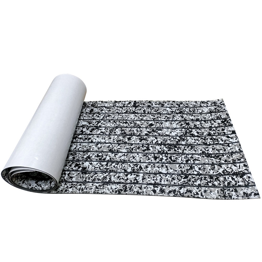 Camo Boat Flooring EVA Foam Boat Decking Self-Adhesive 94.5"x45.2"/23.6"