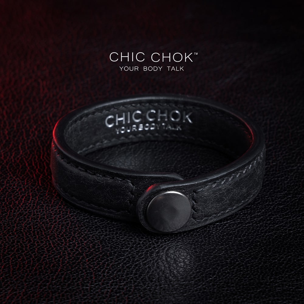CHICCHOK [Crawling Angel] - Italian Retro Leather Non-adjustable Bracelet