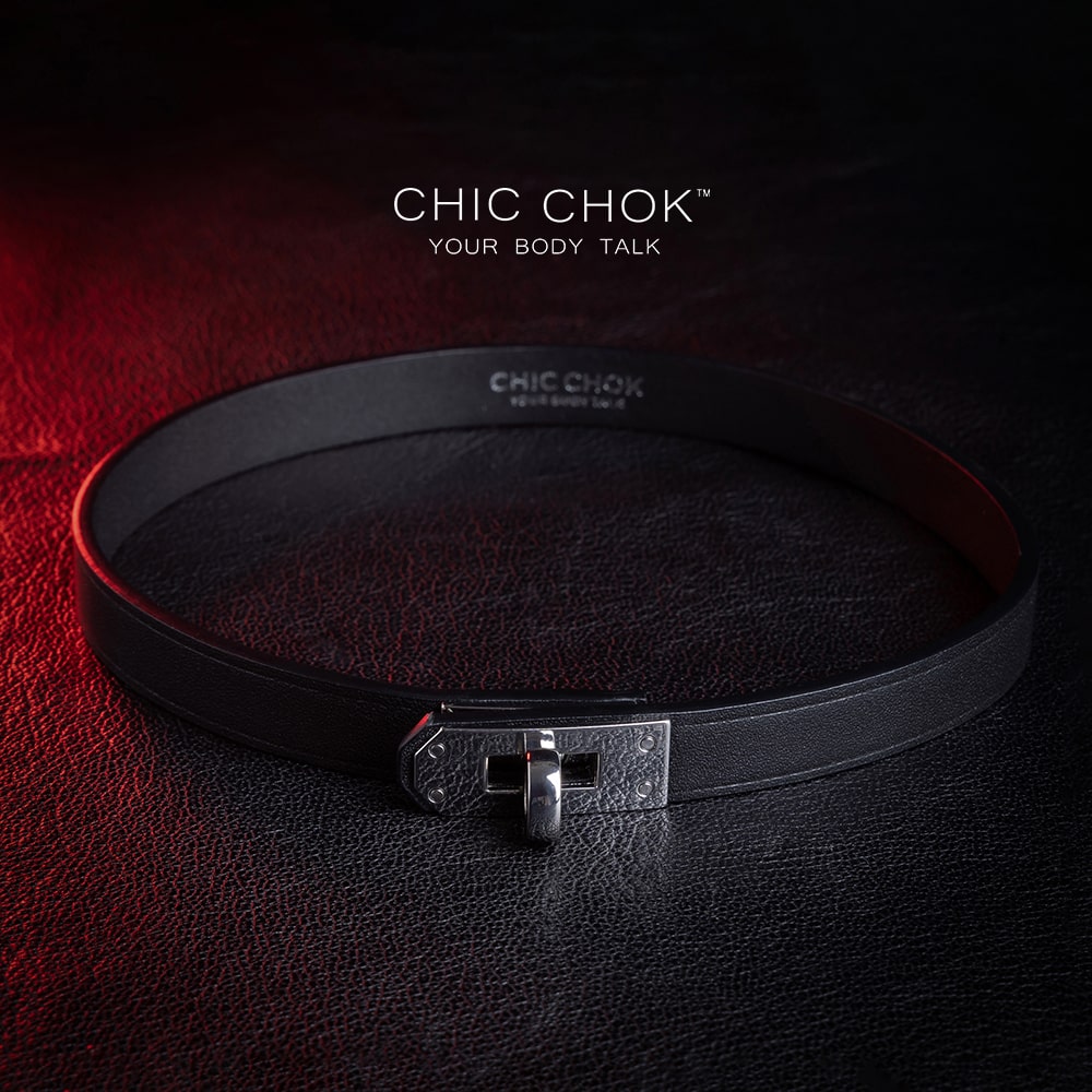 CHICCHOK [The Minimalism] - Classic Front Closure Customize Non-adjustable Fashion Choker