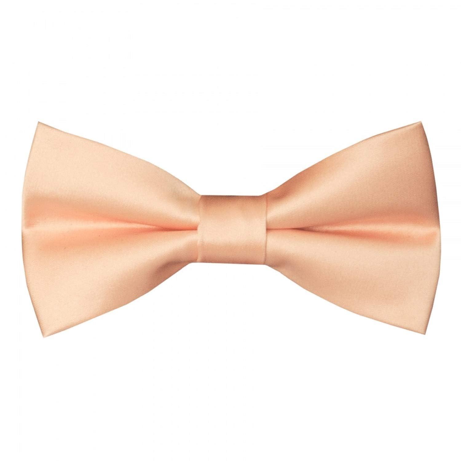 YOUTH ROBE Solid Bow Tie (Cream)