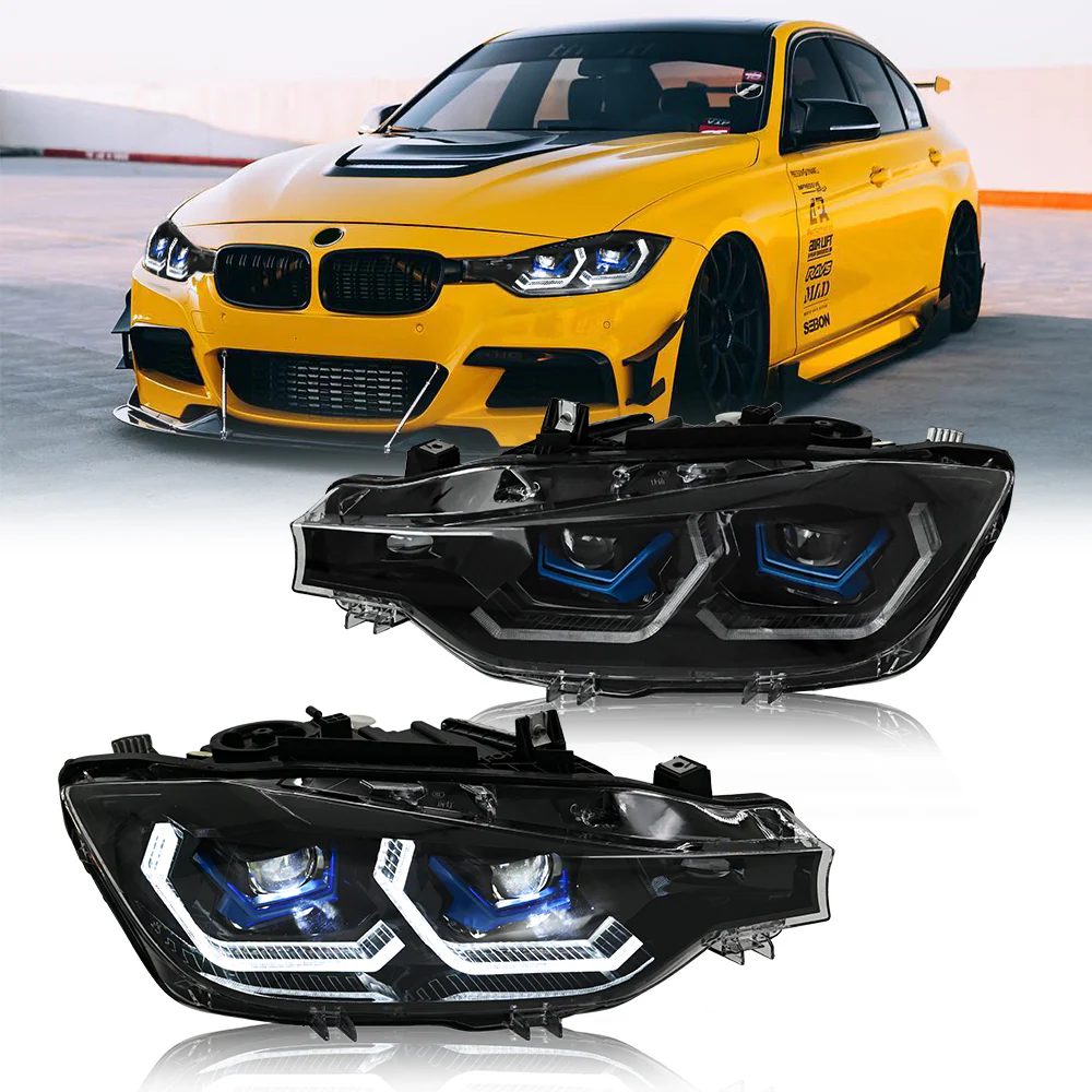 BMW 3-Series (2013-2018 F30/F31 328i/335i) LED Headlight Assembly, Premium Projector Upgrade