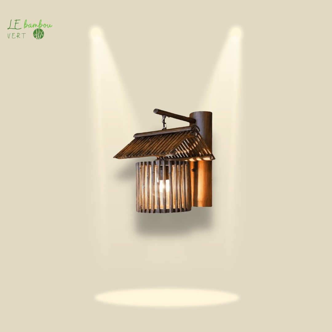 Applique murale bambou Maisonnette