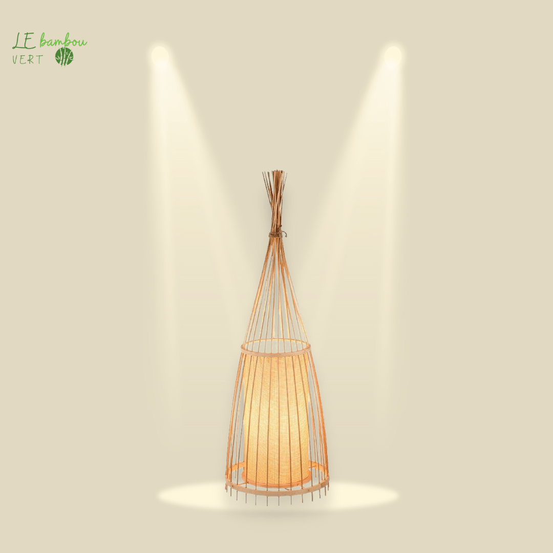Lampe Bambou Table de chevet et salon