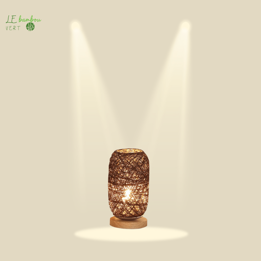 Lampe de table en Bambou Armure