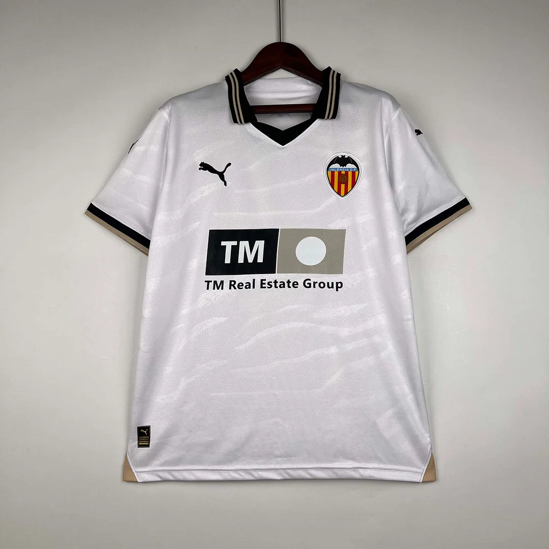 2023/24 Valencia Home Football Shirt