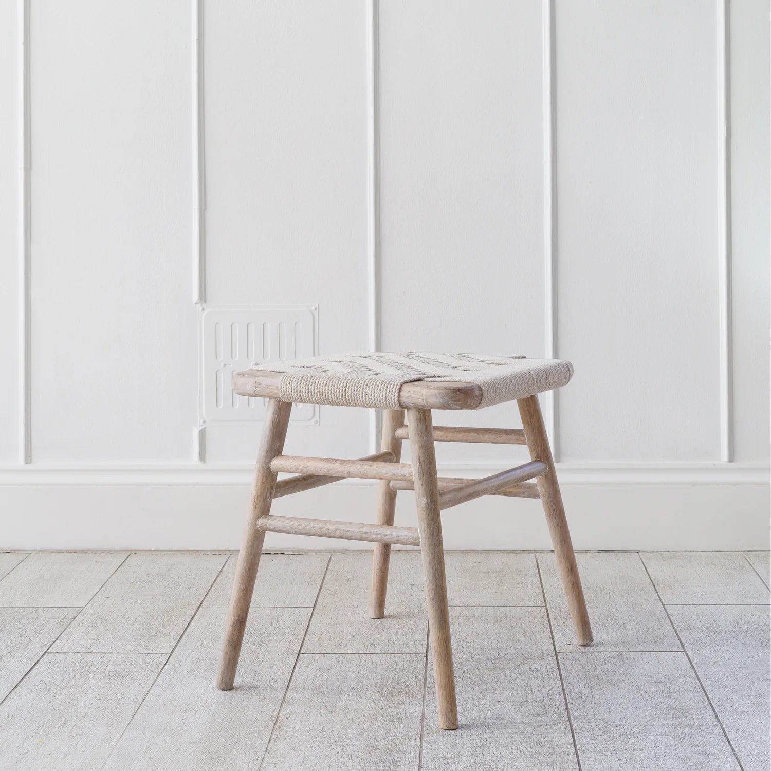 Lulworth Rustic Wooden Stool