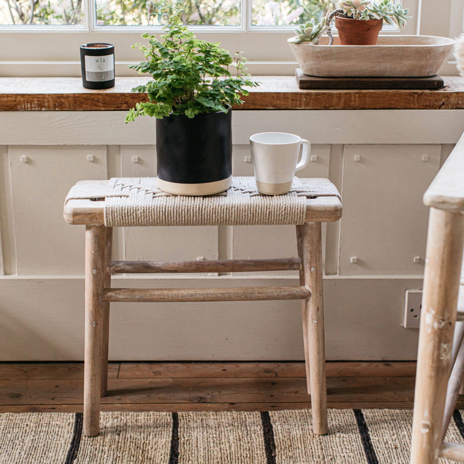 Lulworth Rustic Wooden Side Table