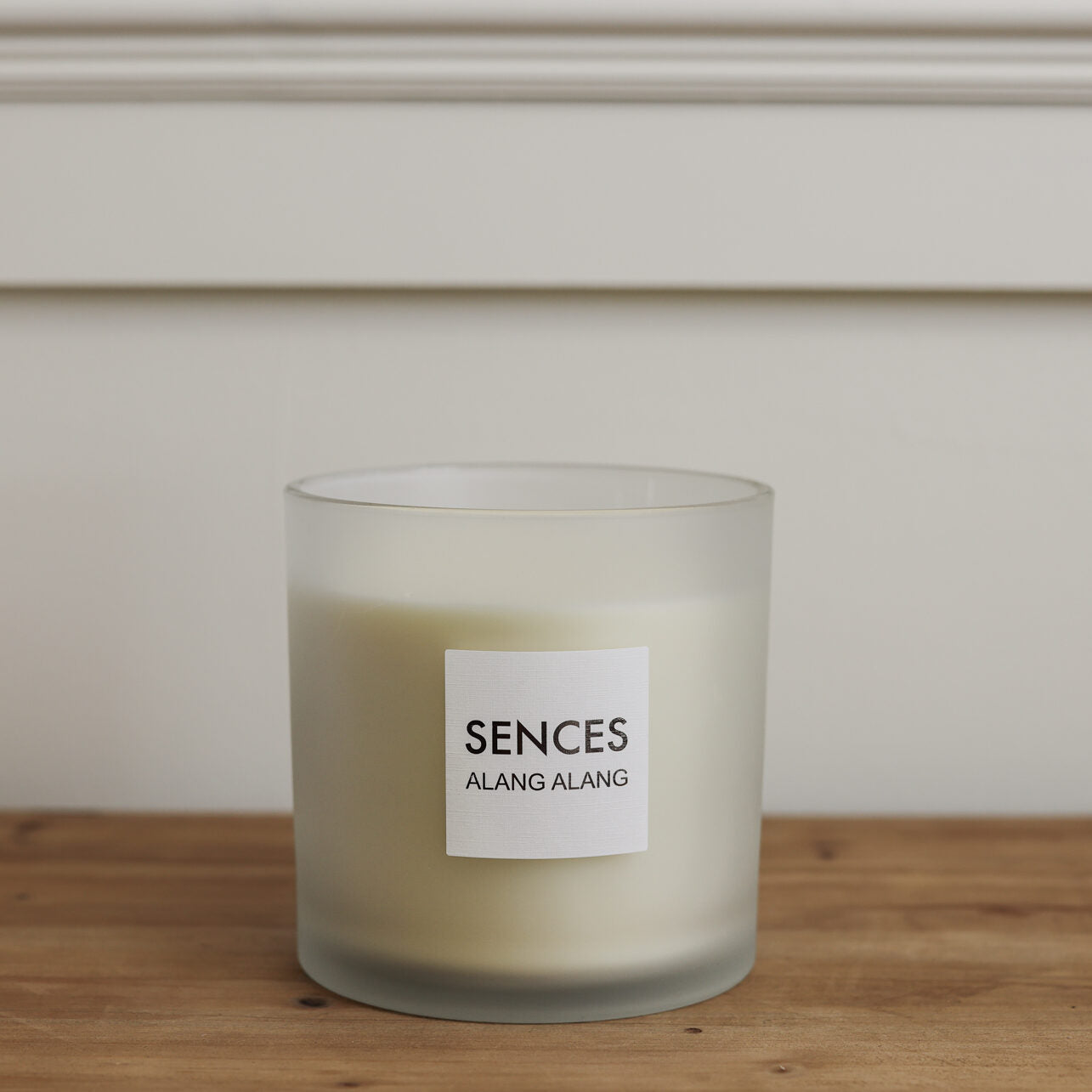 Sences Alang Alang White 3 Wick Candle