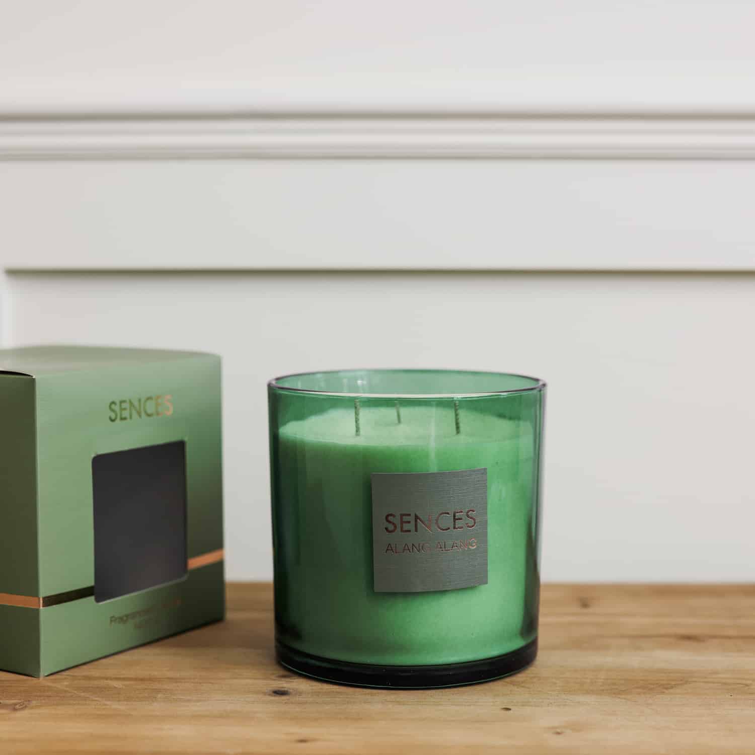 Sences Alang Alang Citrus Verdant 3 Wick Candle