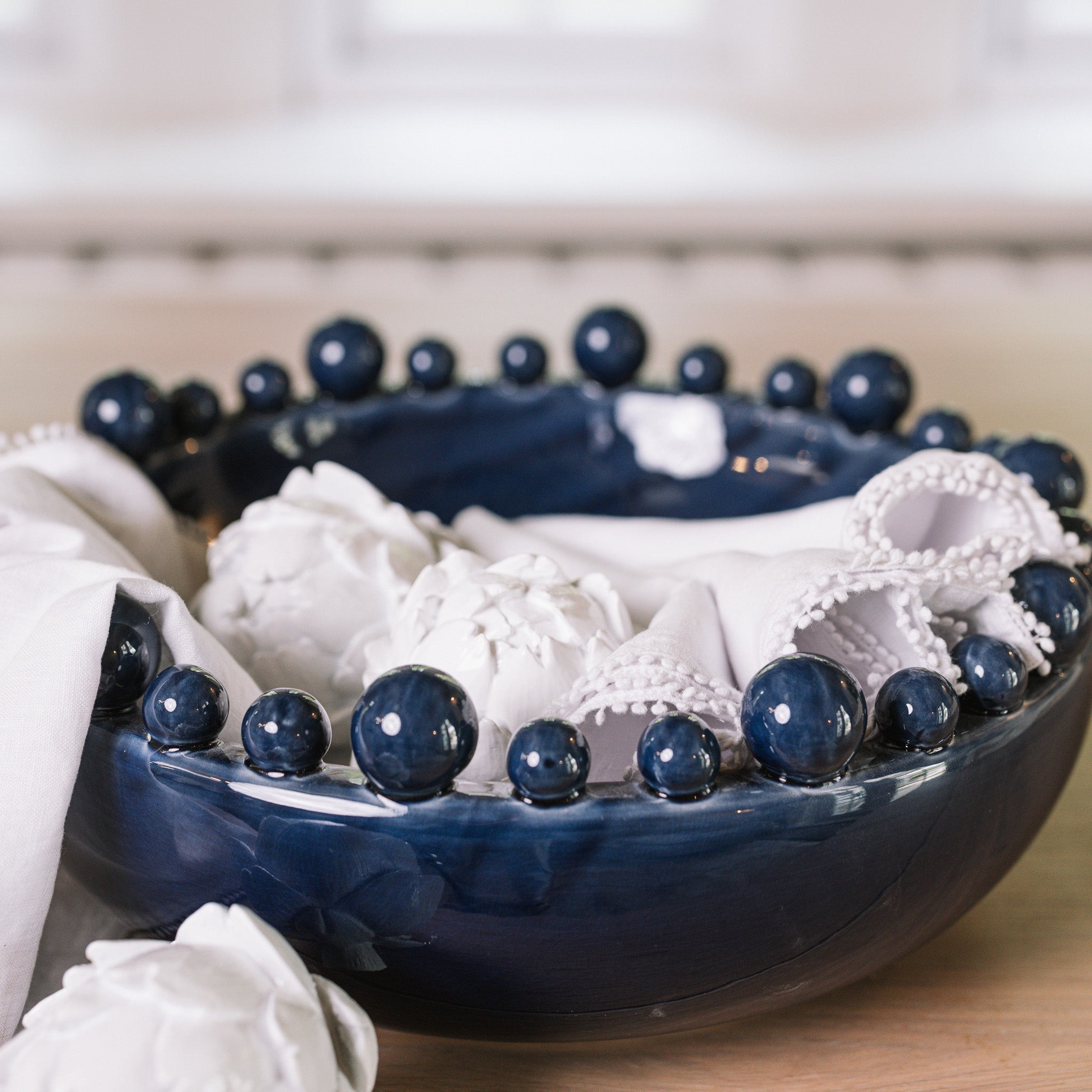 Bakewell Bobble Bowl - Midnight Blue