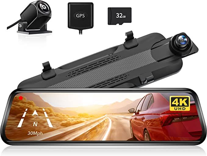 WOLFBOX G930  Rear View Mirror Camera