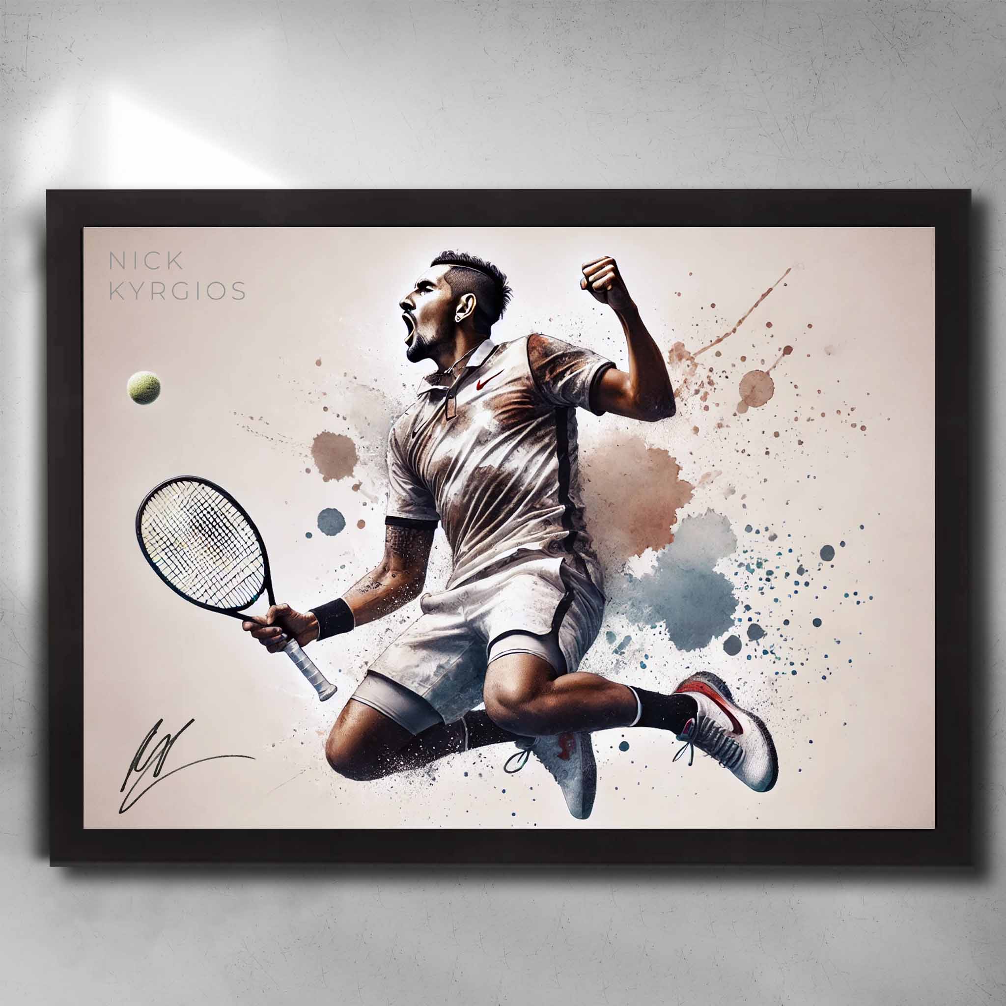 Nick Kyrgios Tennis Art