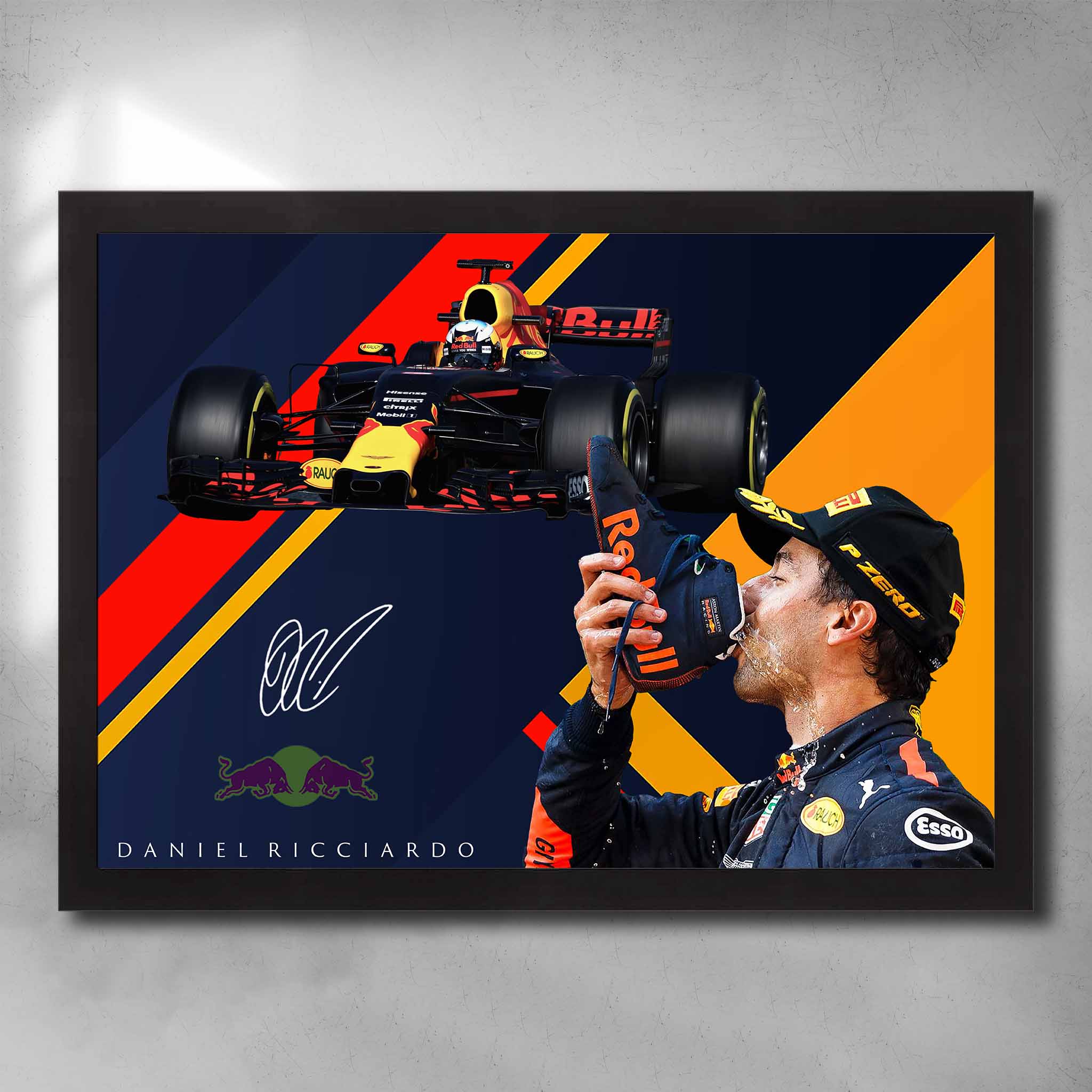 Daniel Ricciardo Shoey Art