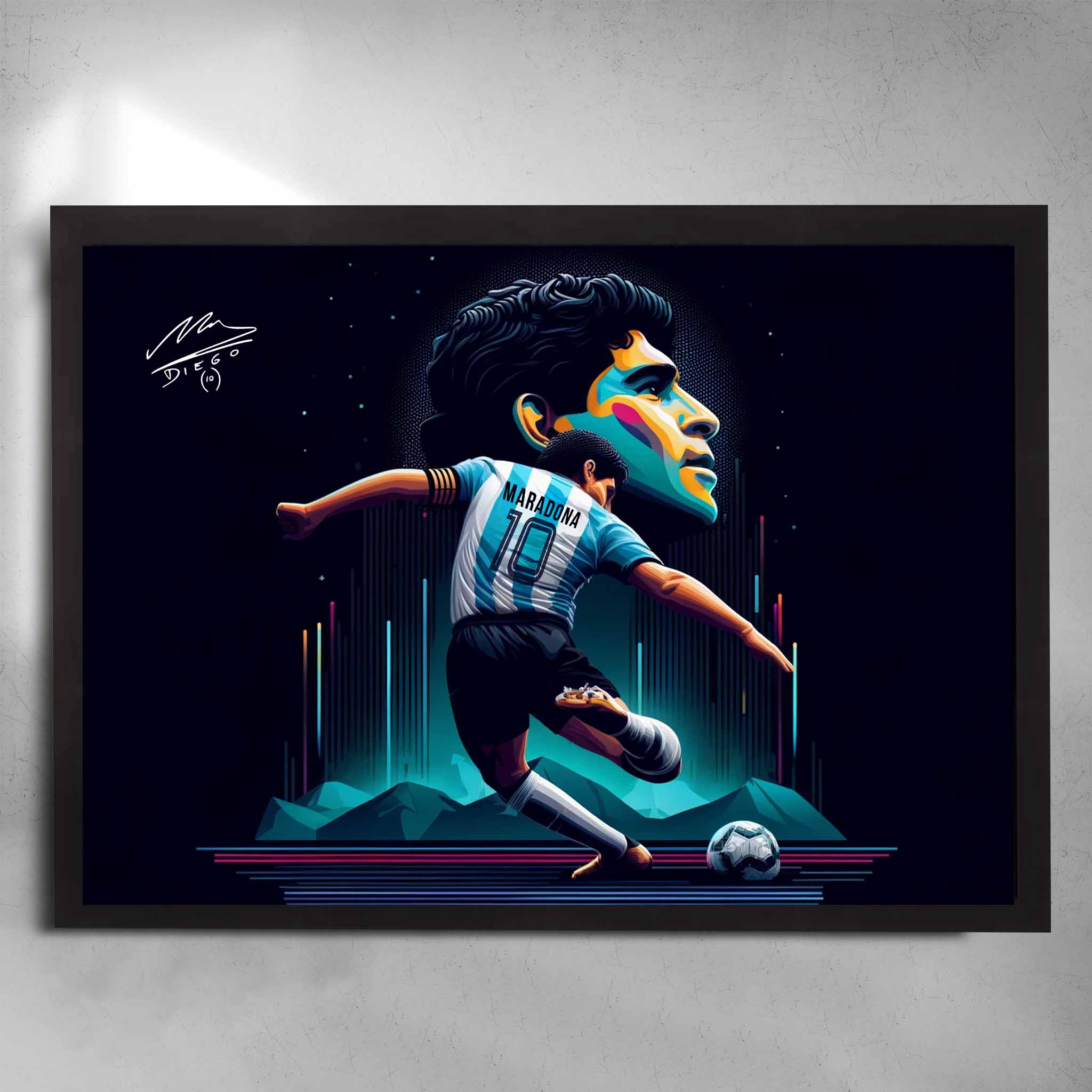 Diego Maradona Champions Art