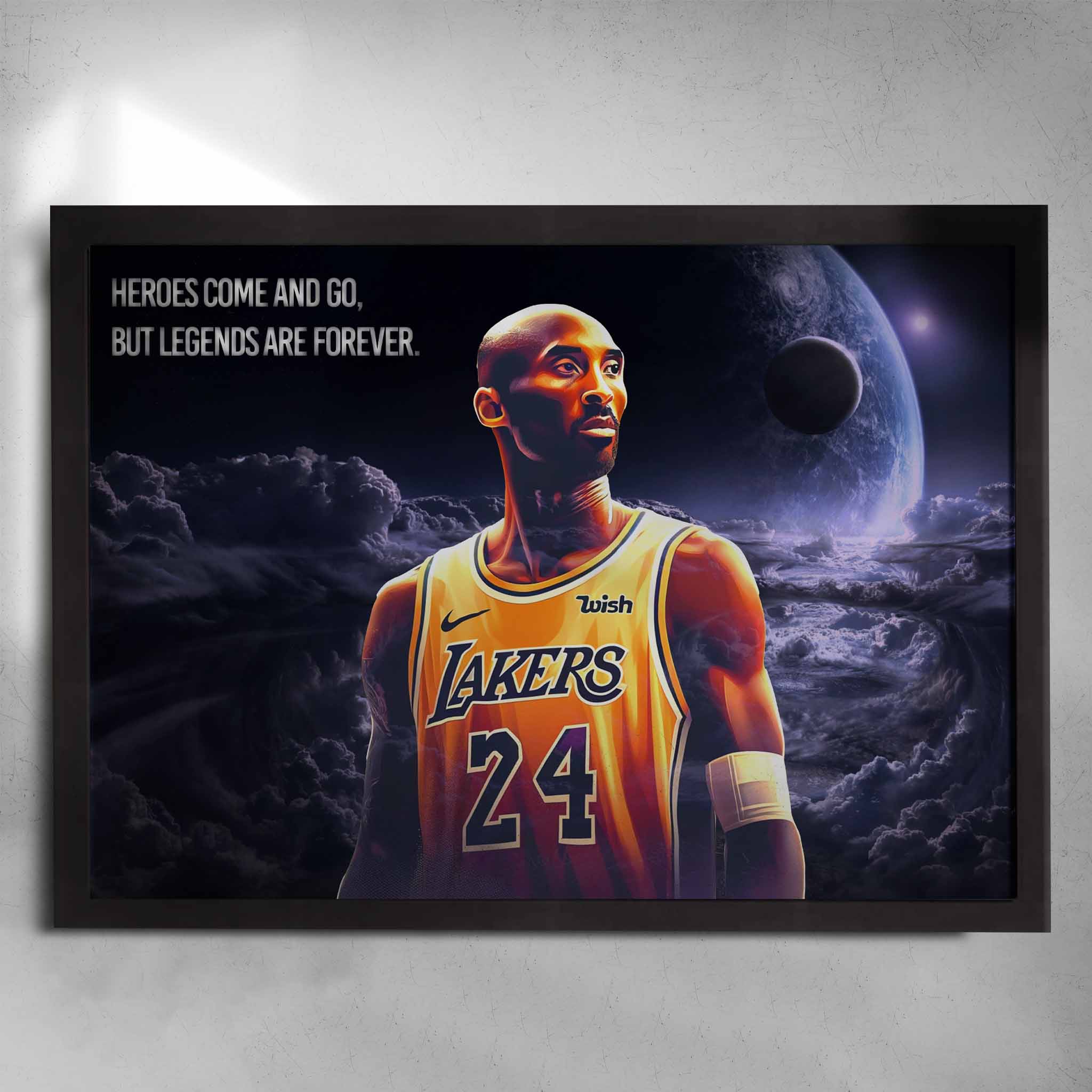 Kobe Bryant Hero Tribute Art