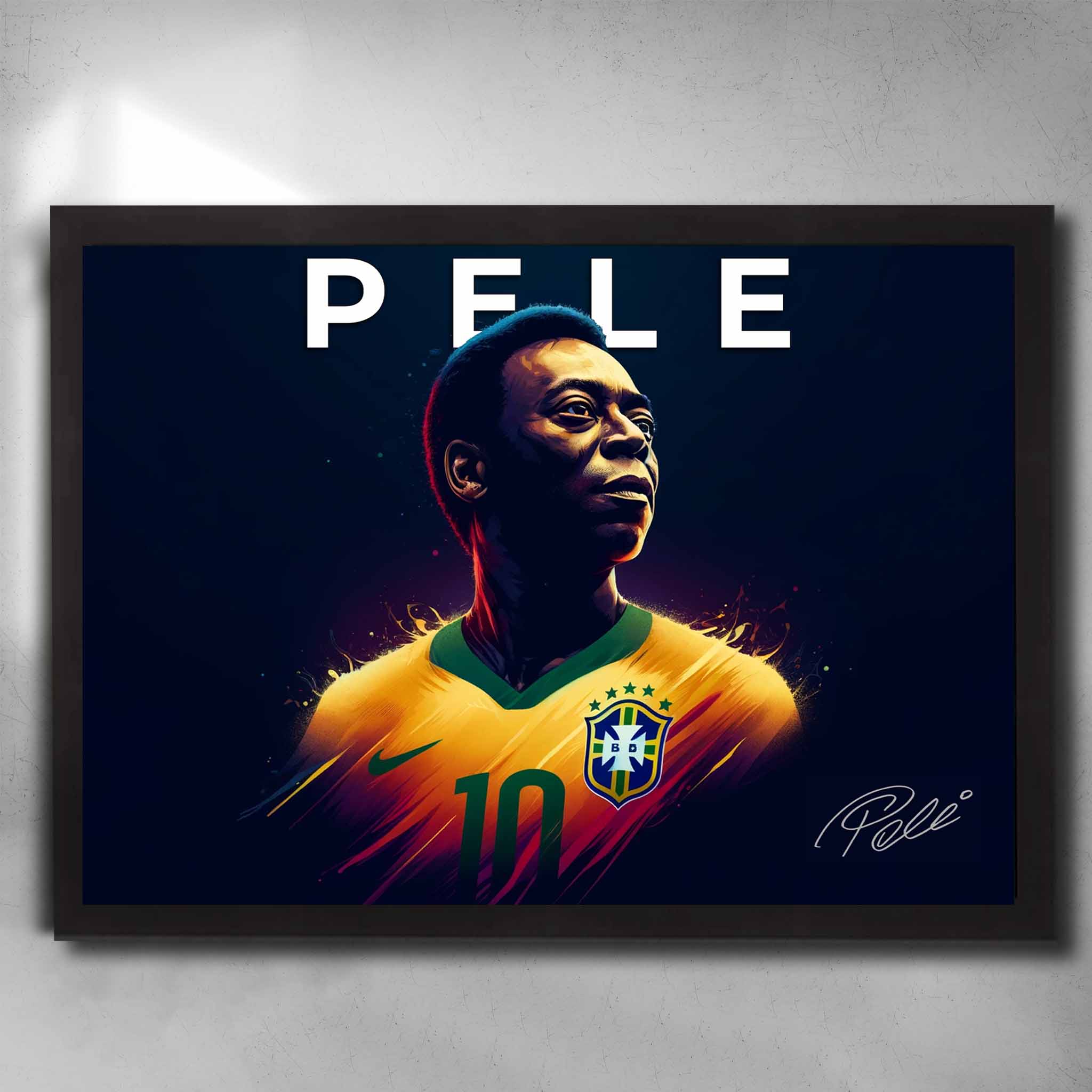 Pelé Brazil Art