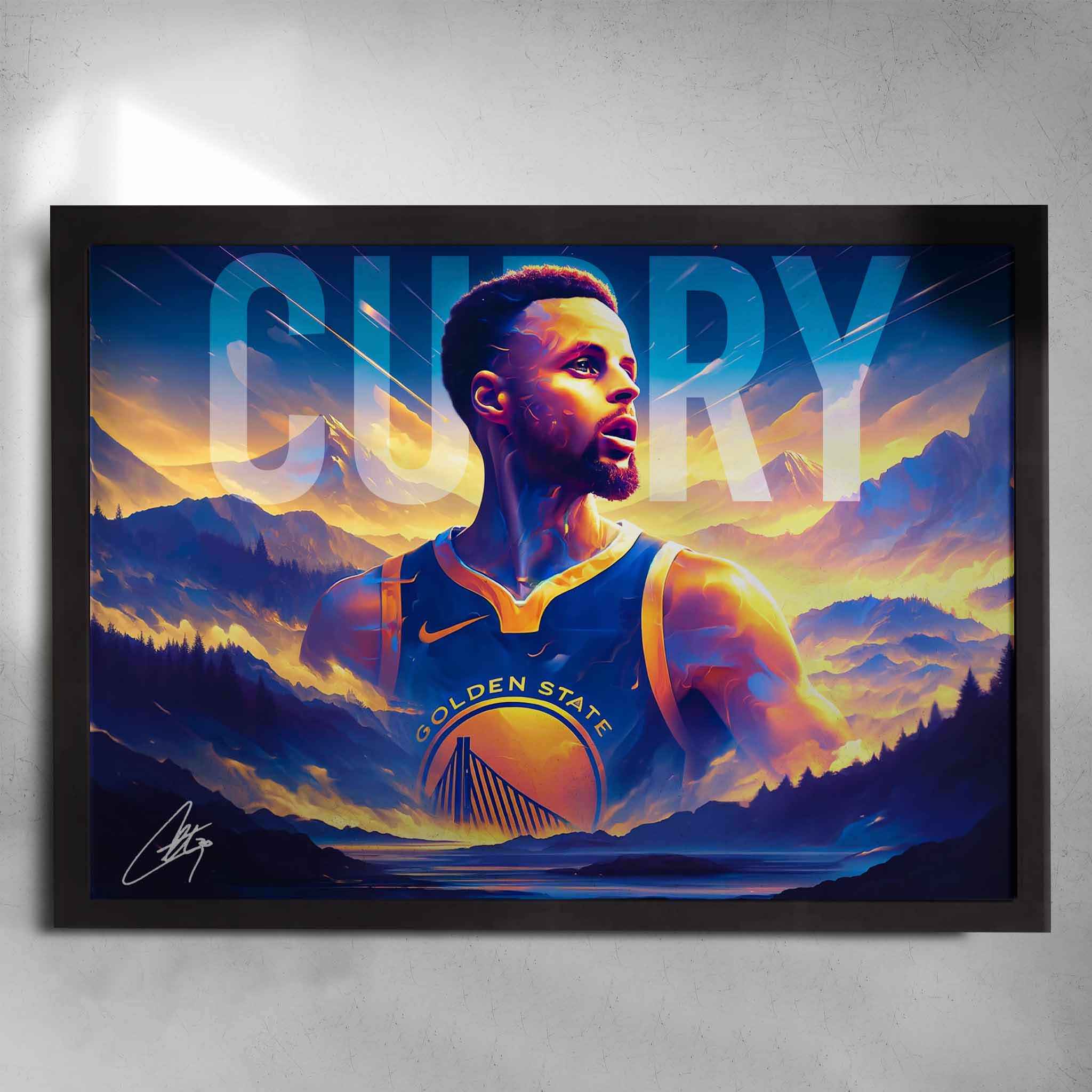 Stephen Curry Warriors Art