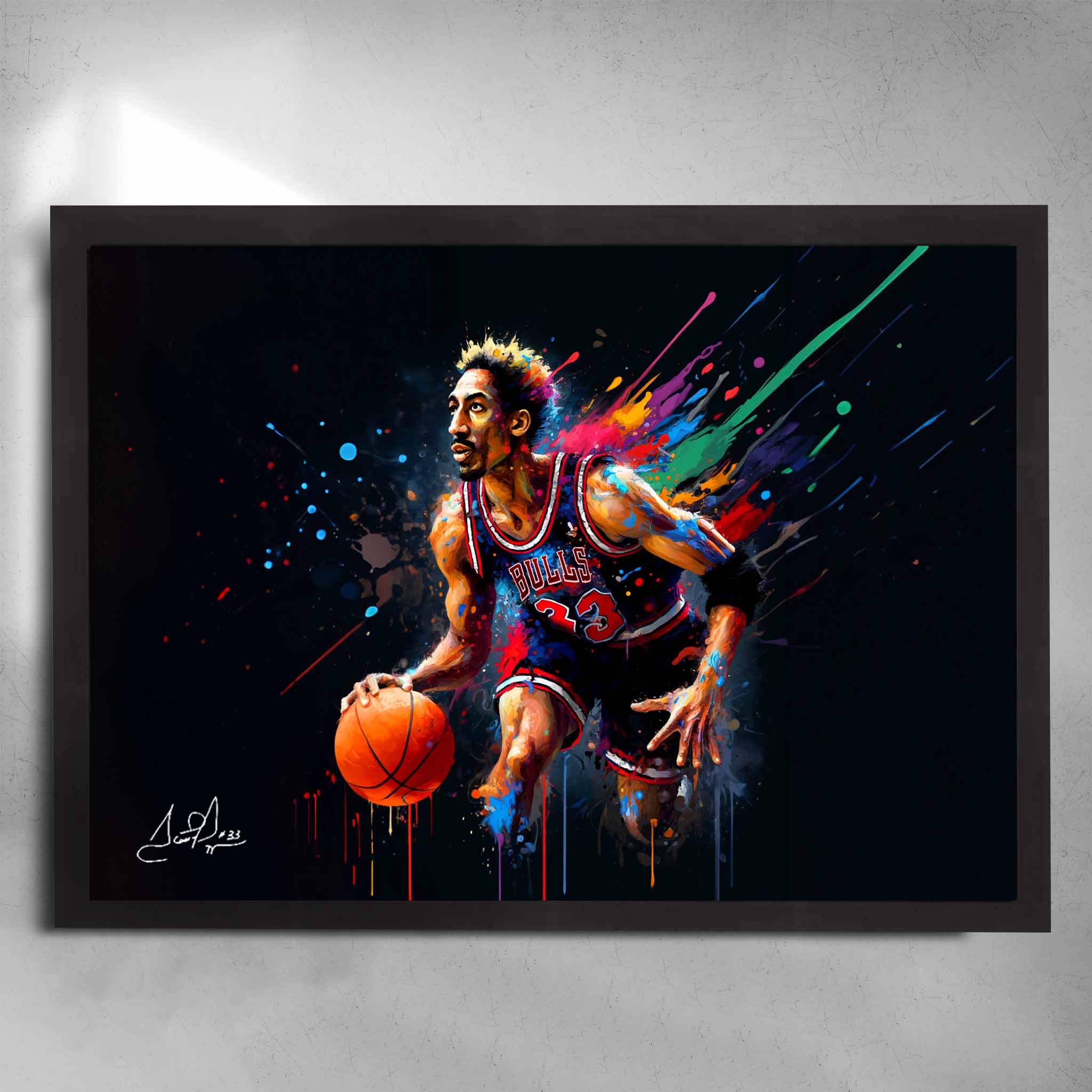 Scotty Pippen Chicago Bulls Art