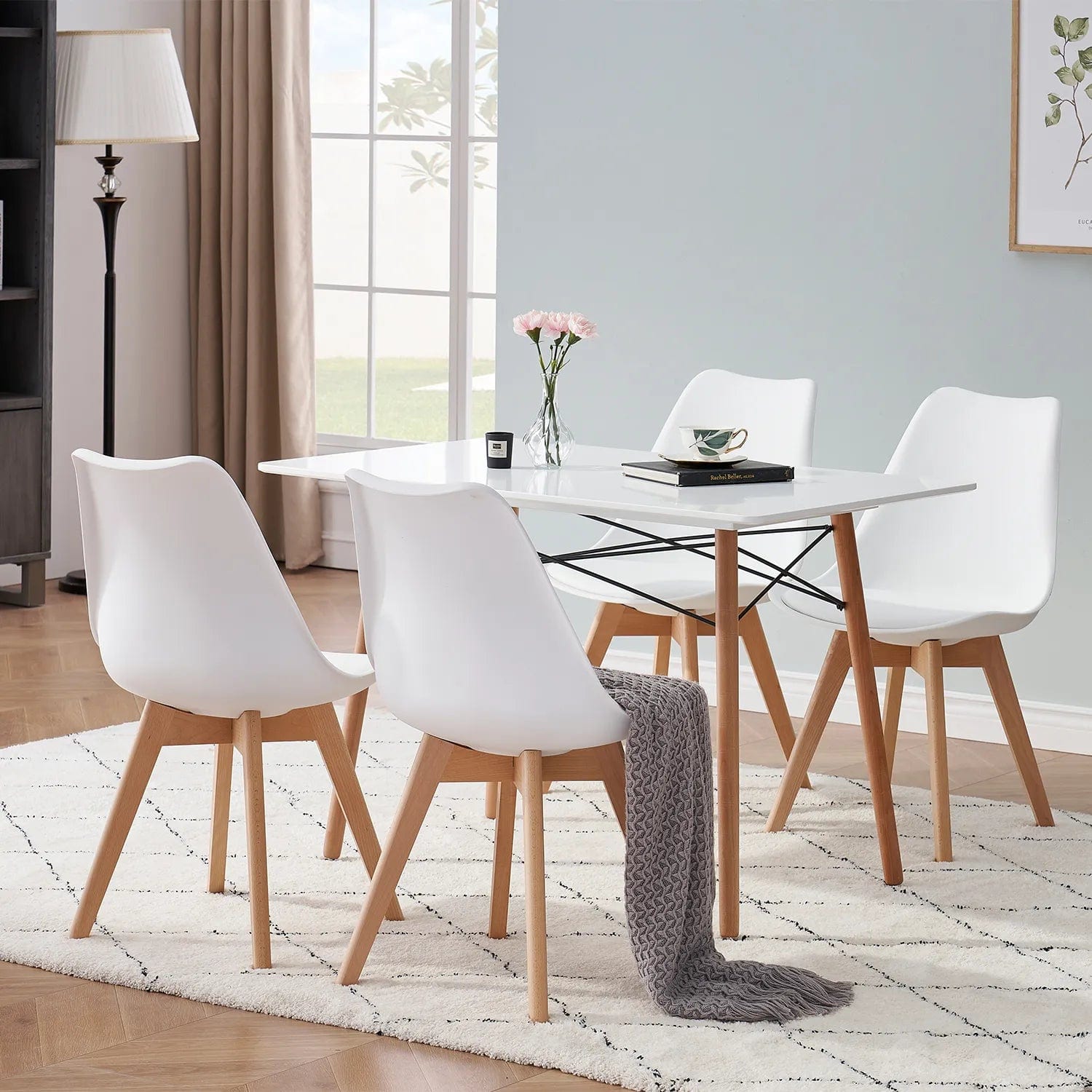 Set of 4 Modern Chairs