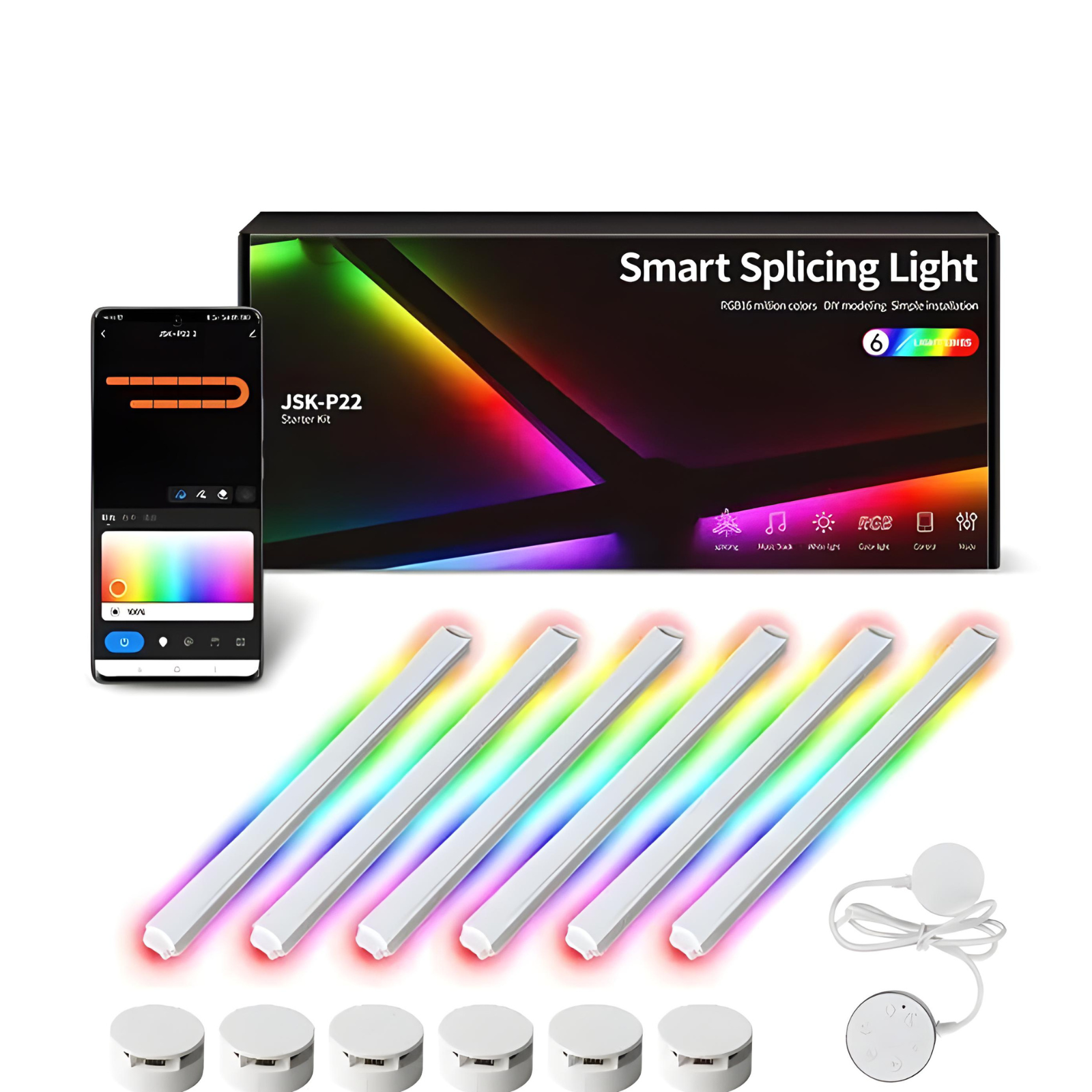 Apex Smart Wall Light Line(6 line )