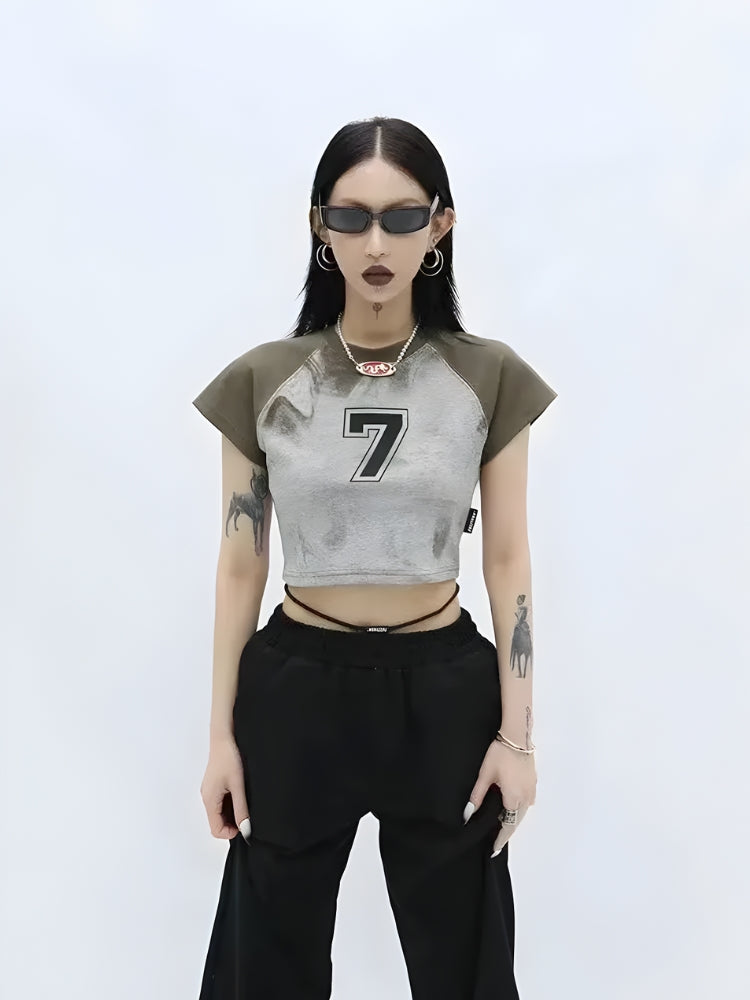 Y2K Seven Crop Top