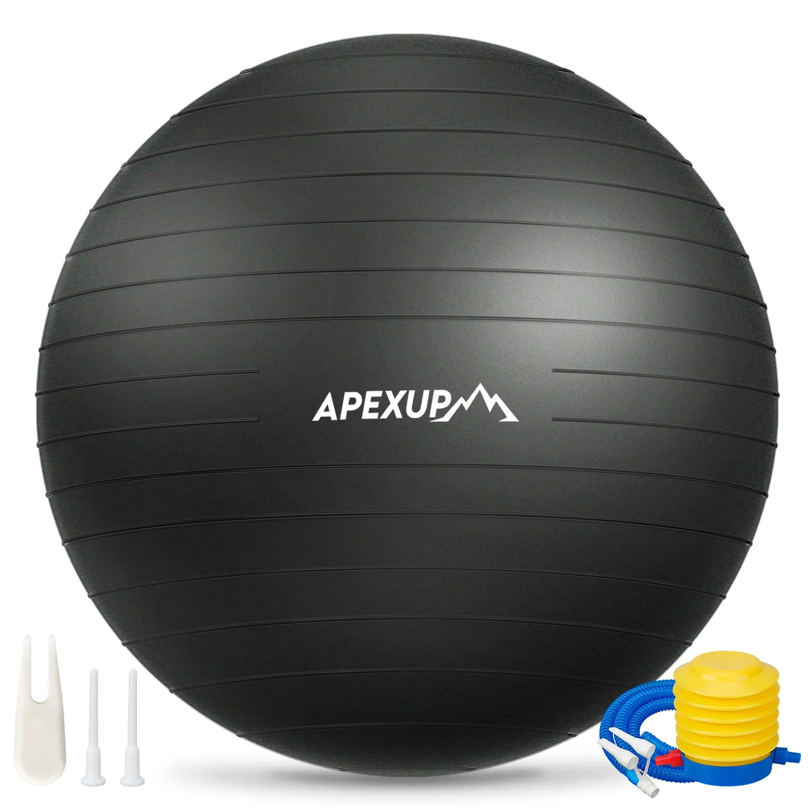 Yoga Exercise Ball, Heavy Duty Large Gym Ball, Anti Slip, Stable