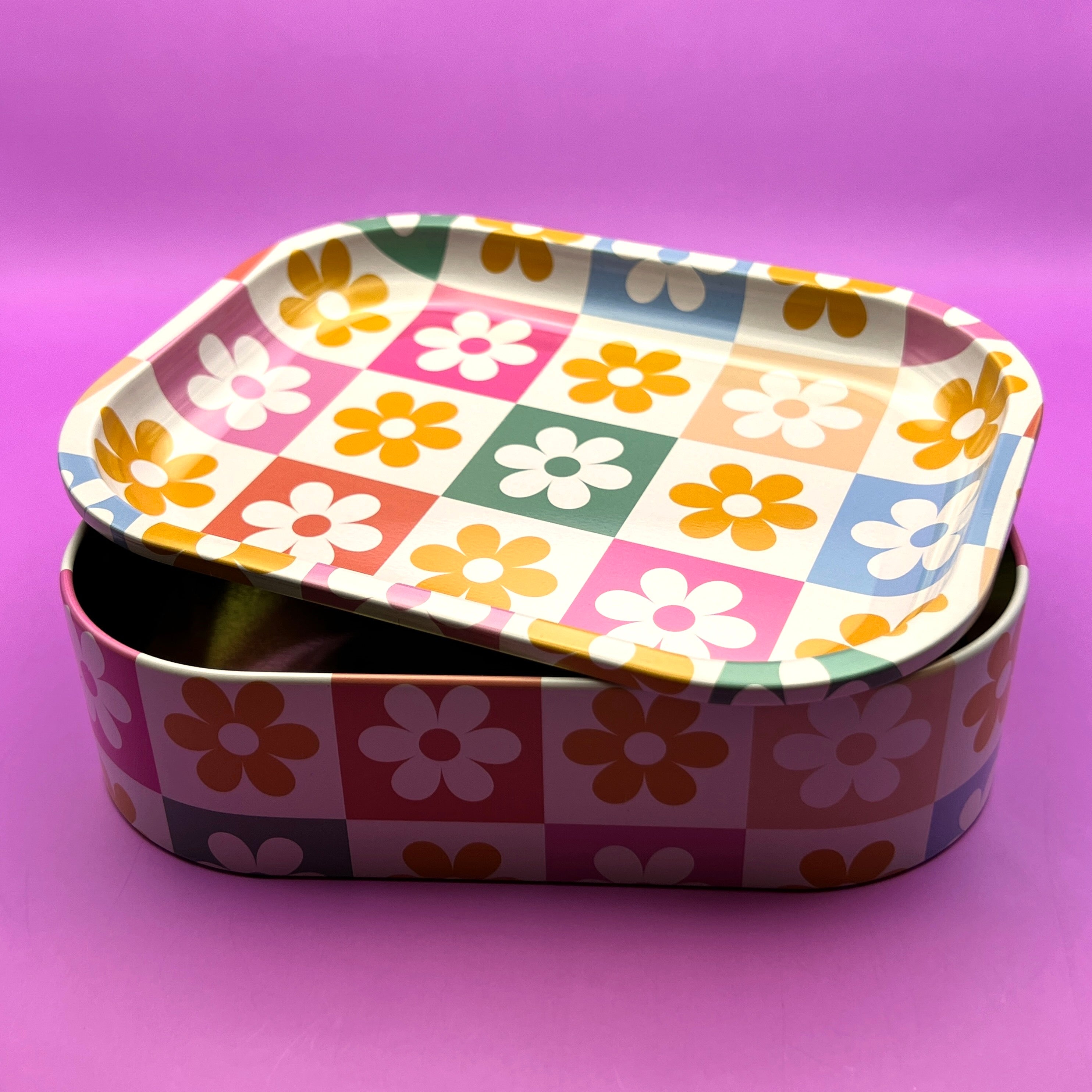 Stash Box "Retro Flowers"