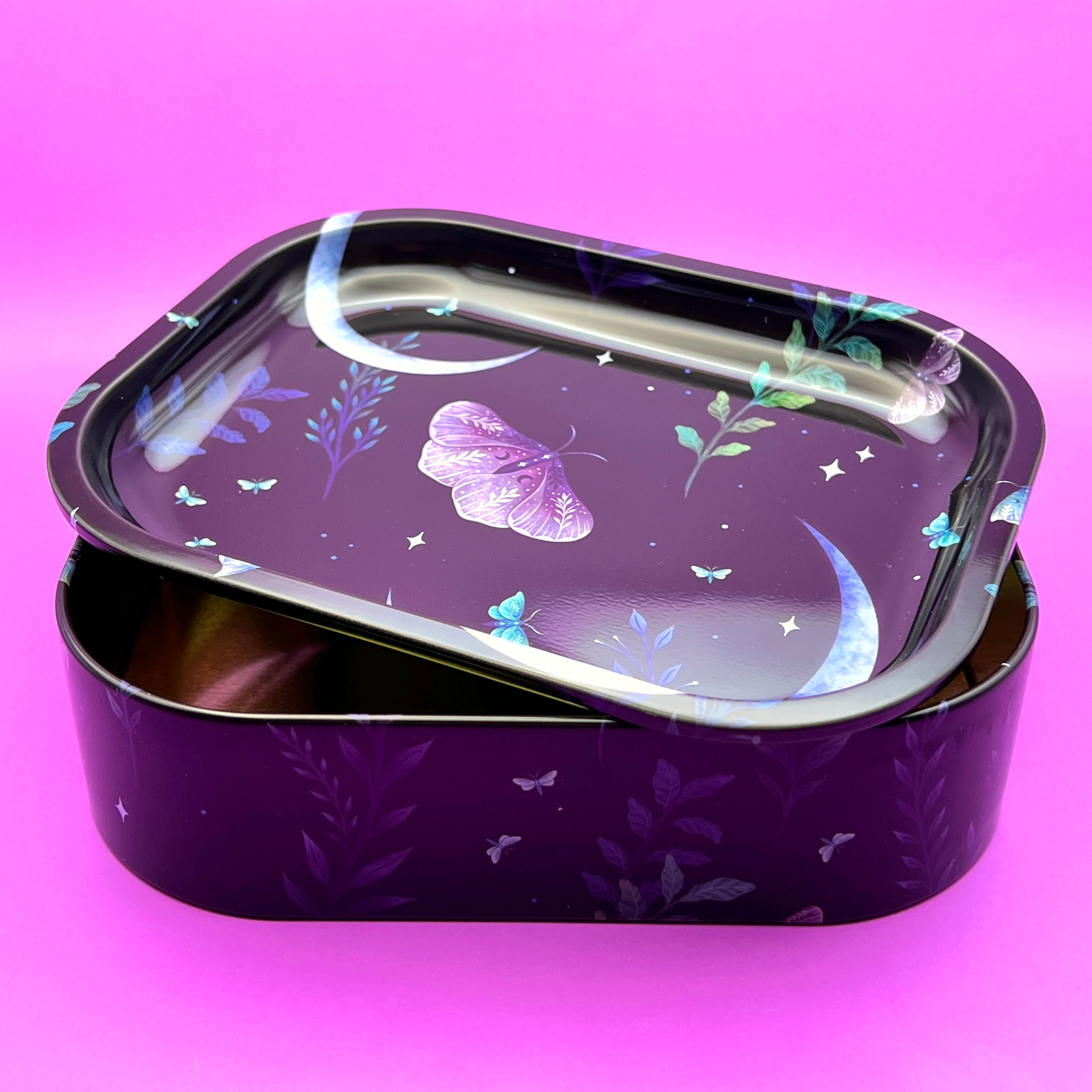 Stash Box "Moon & Butterfly"