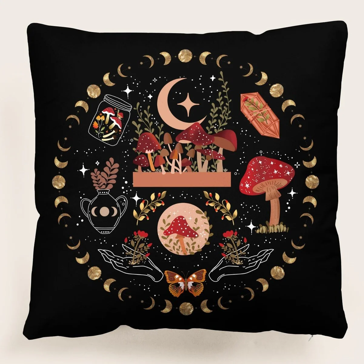 Cushion Cover "Mushroom"